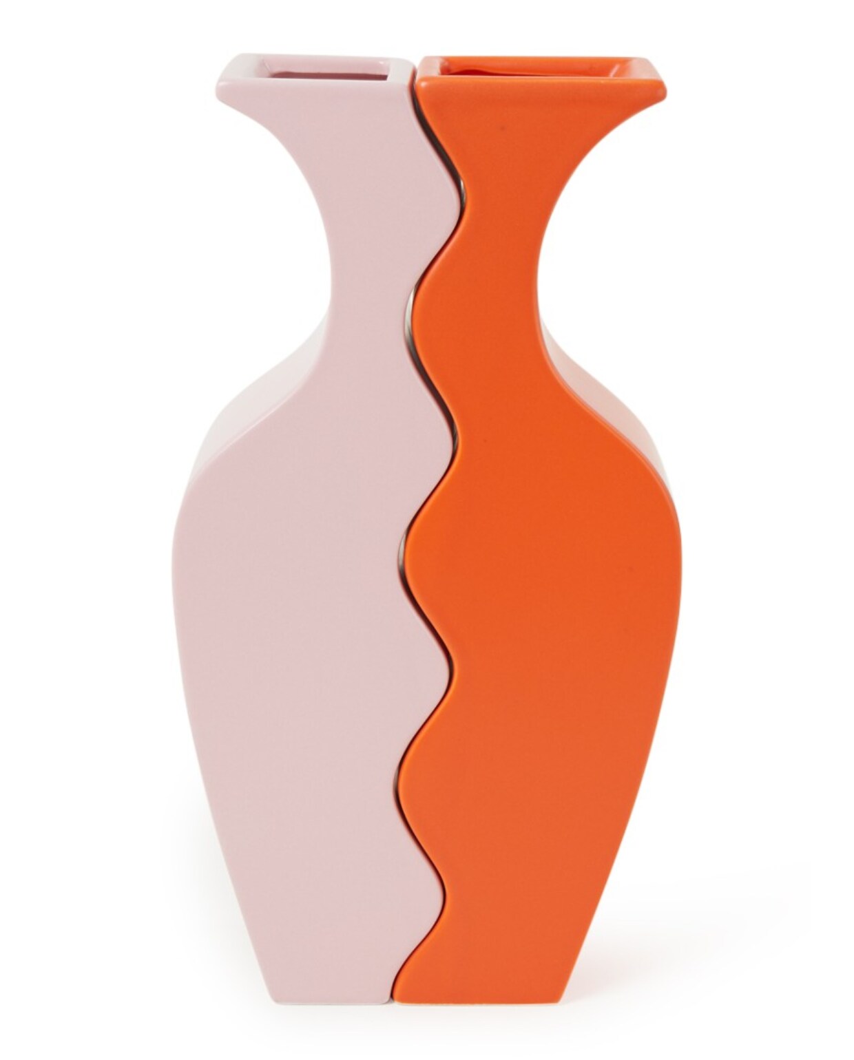 Wave vazen set van &amp;Klevering, 8x30x16 cm (bxhxl). de Bijenkorf