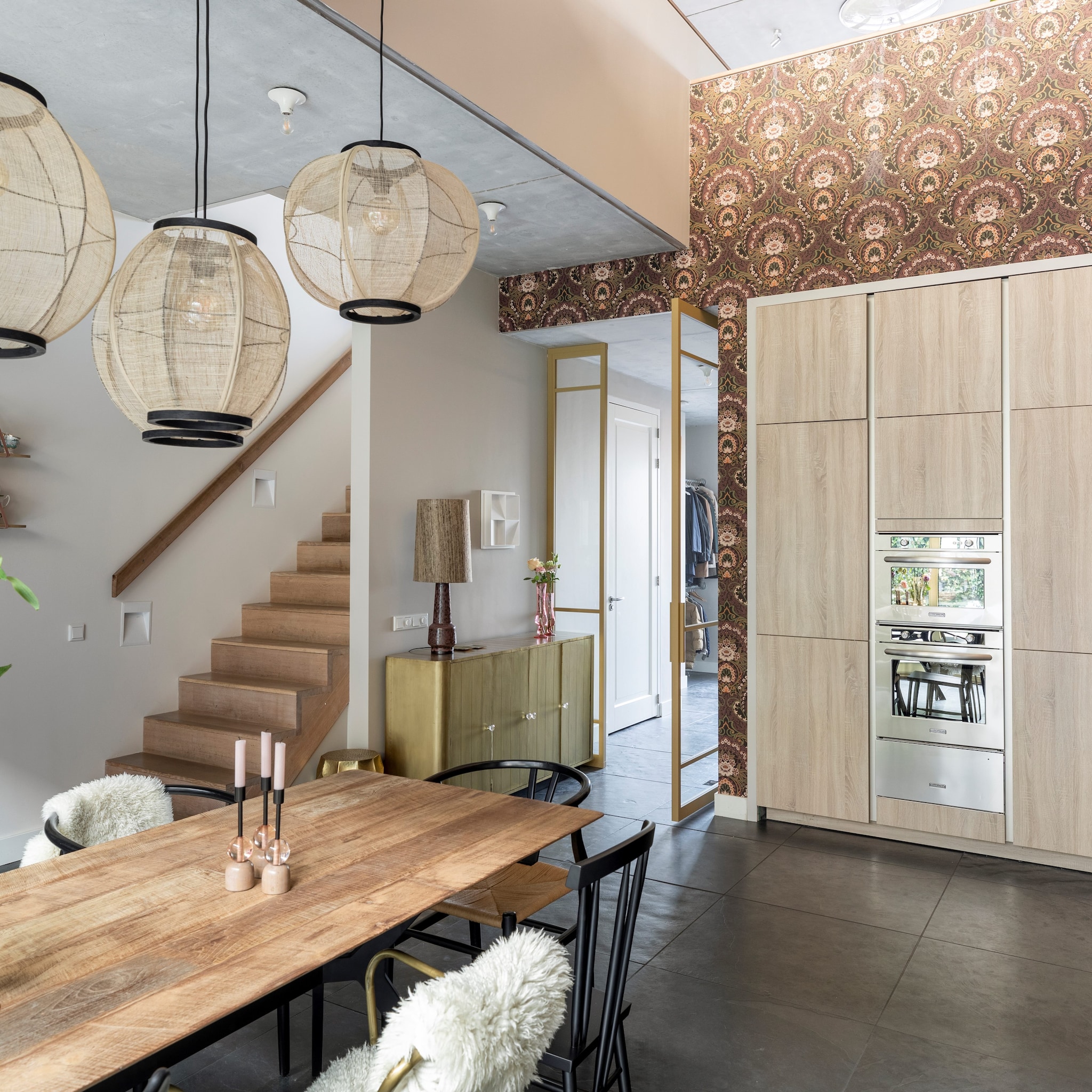 zo bracht stylist eva allure in een nieuwbouwhuis in amsterdam