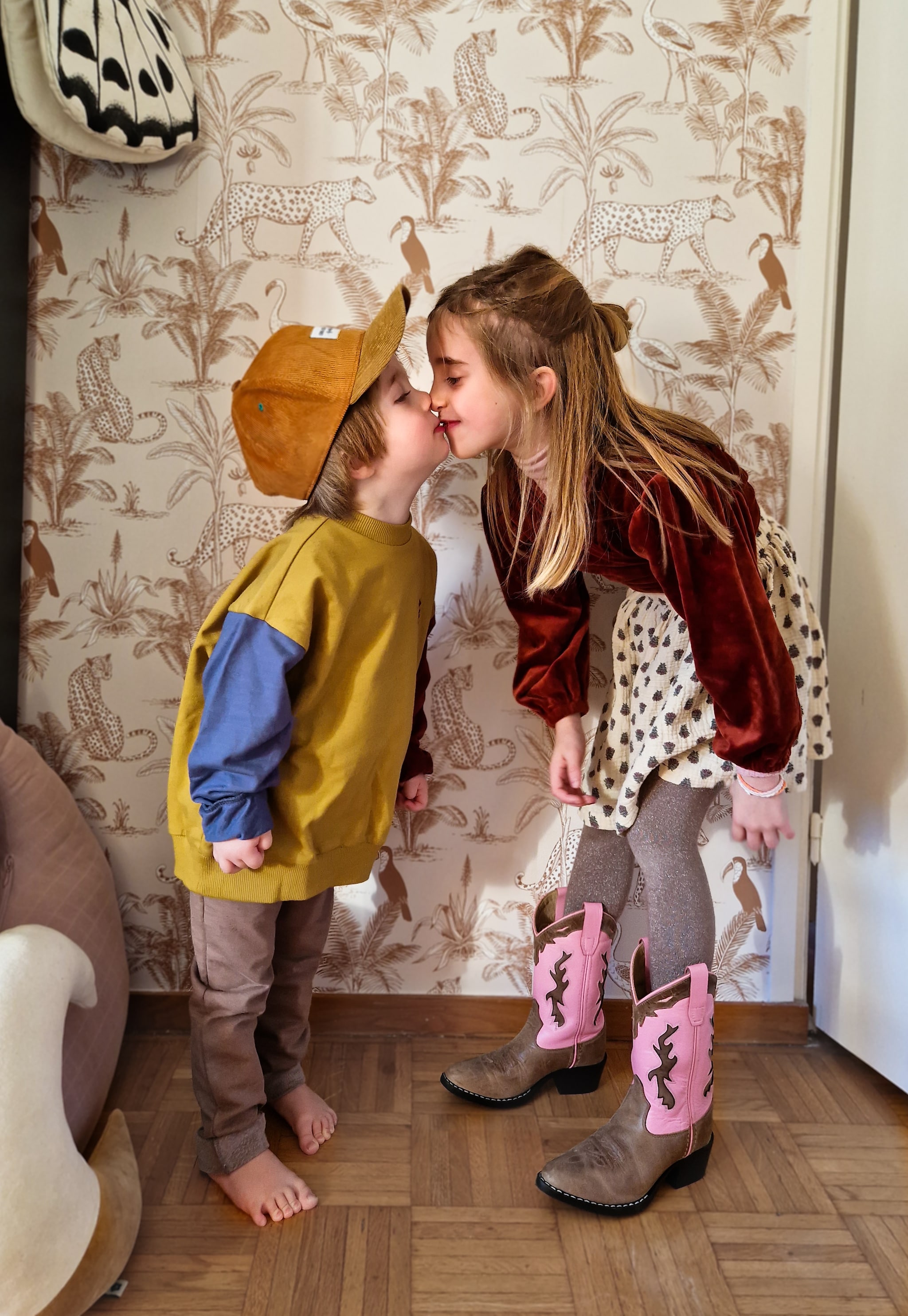 Nova (7) en James (4). Moniek Lambregts
