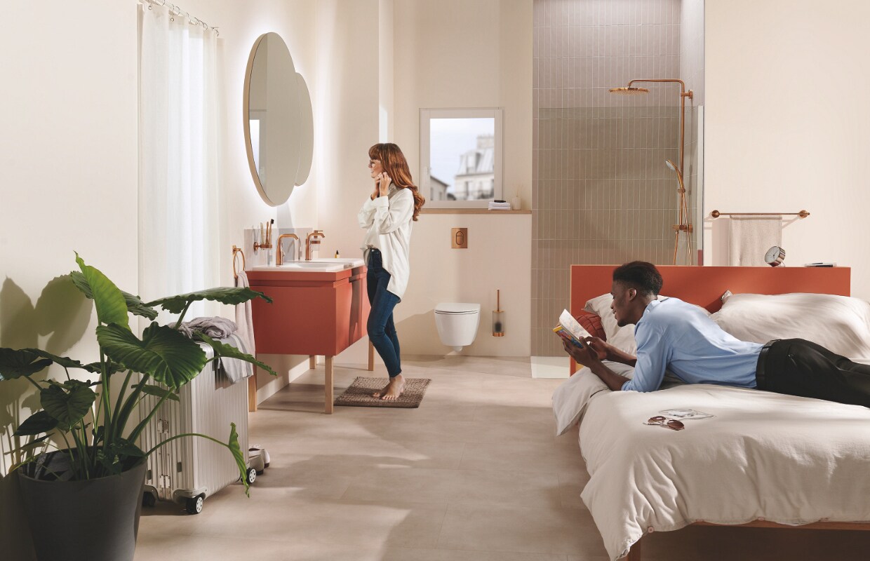 doen zo mooi is meer kleur in de badkamer