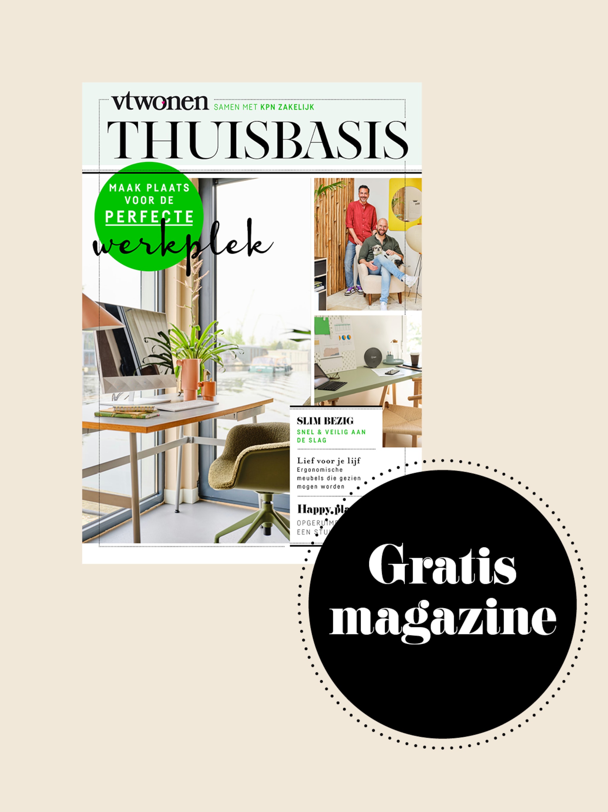 thuisbasis maak plaats voor de perfecte werkplek