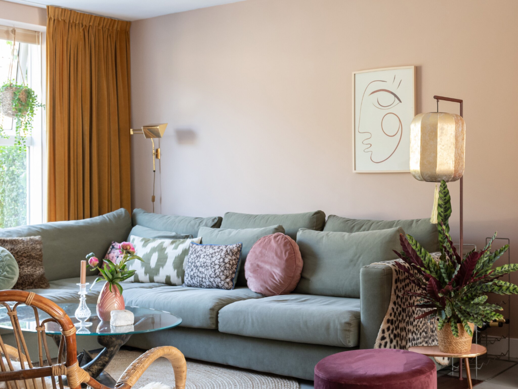 binnenkijken in een eclectische woning in baarn