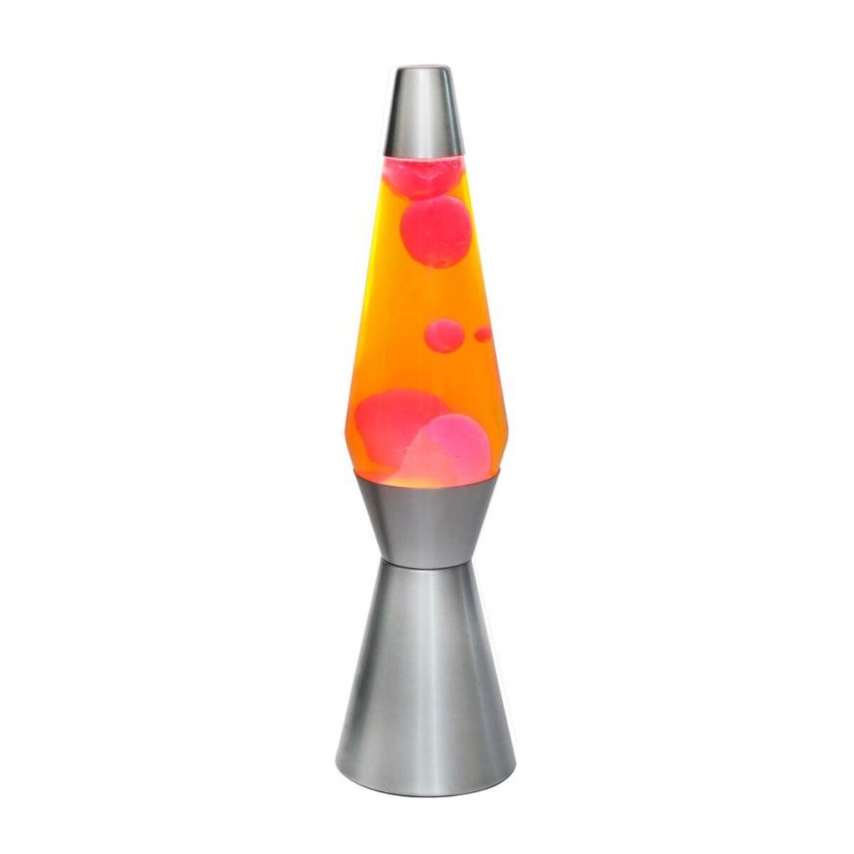 Oranje raket lavalamp beeld bol.com
