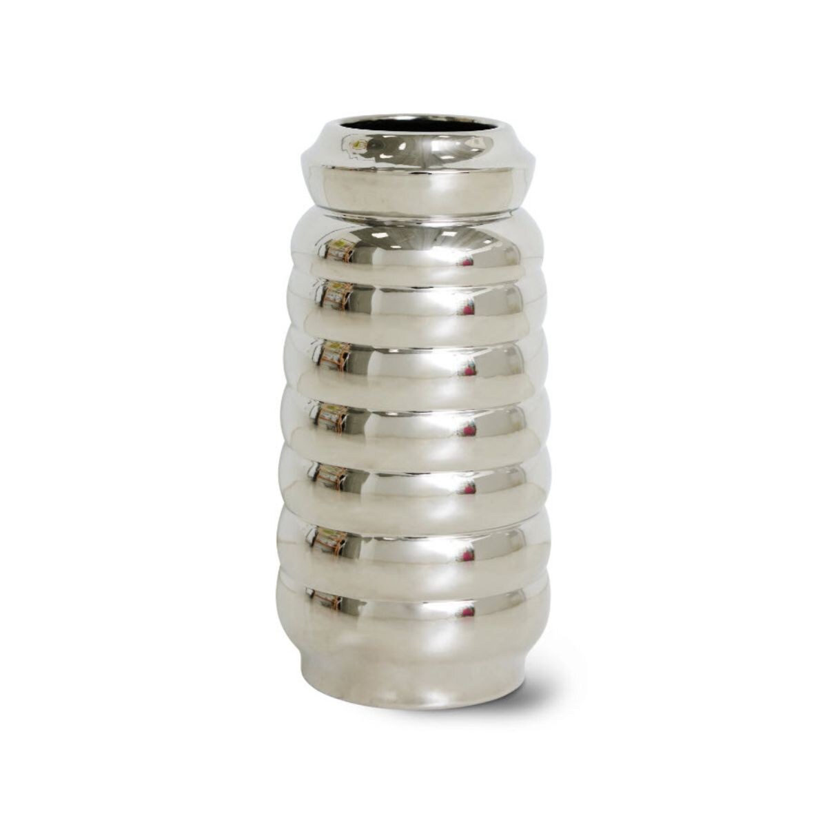 Ribble vaas - chroom, € 43,99, HKliving vtwonen shop