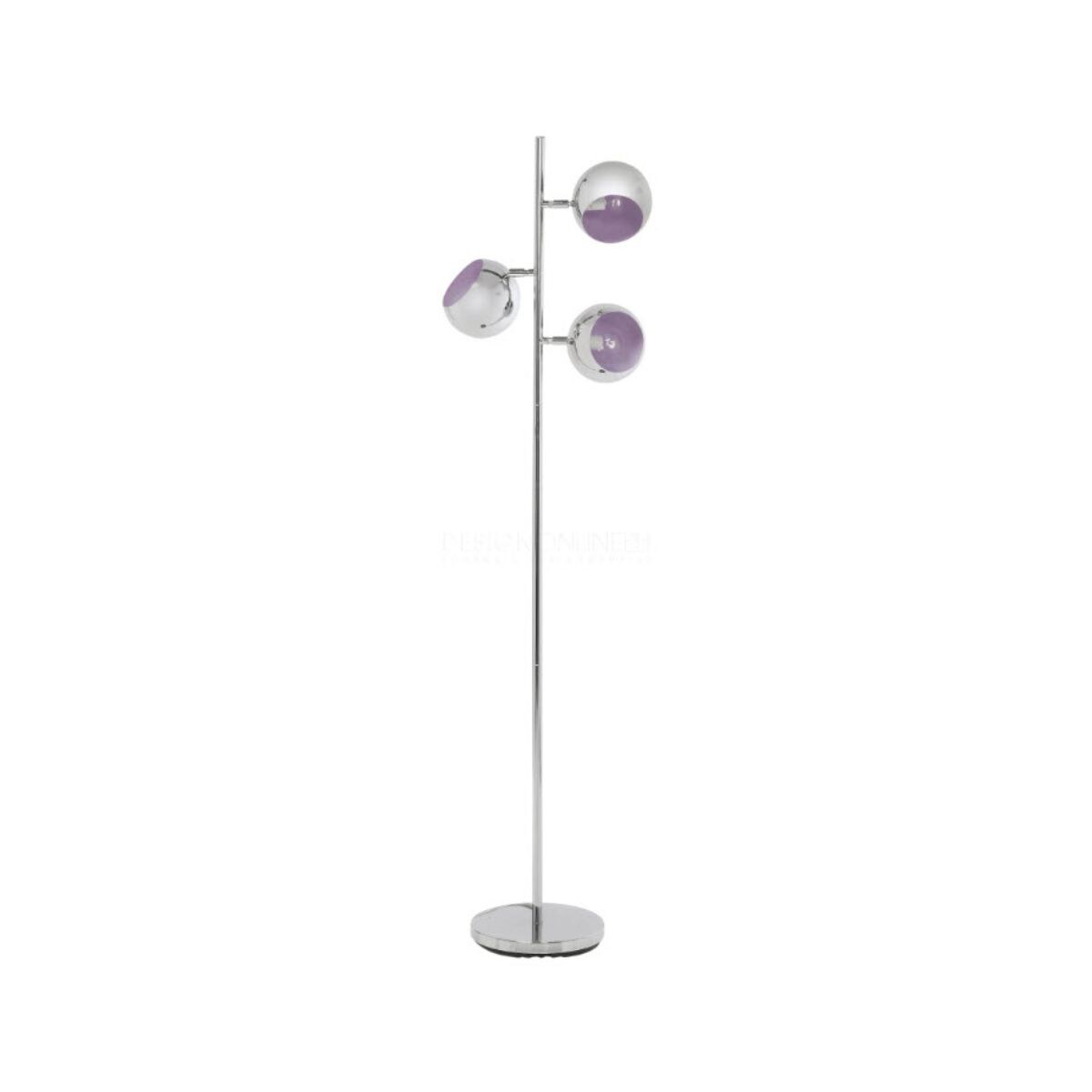 Vloerlamp Calotta chrome 3, €159, Kare Design vtwonen shop