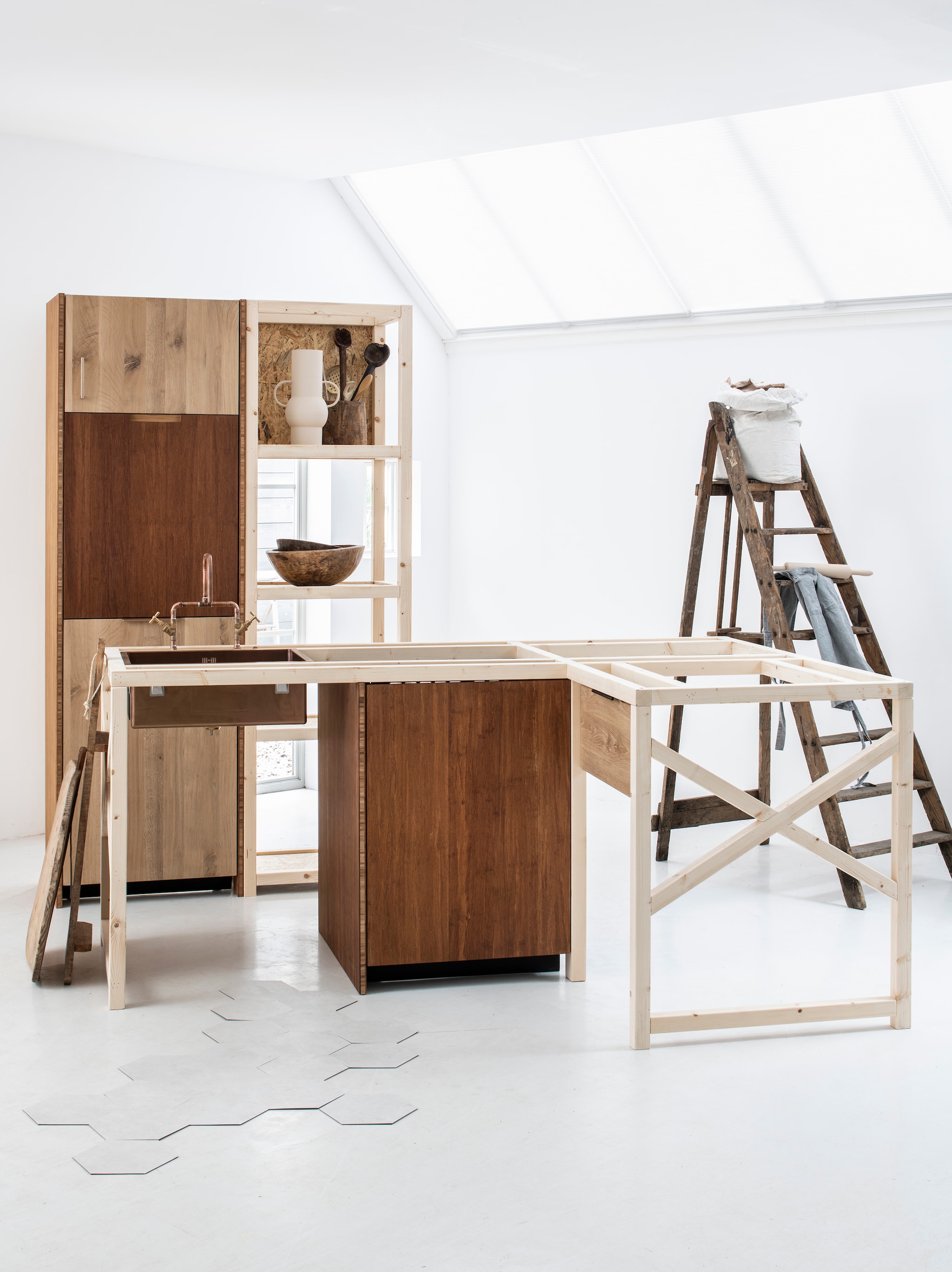 vtverbouwen keuken 2021 | fotografie Louis Lemaire | styling Studio Marit Saladini