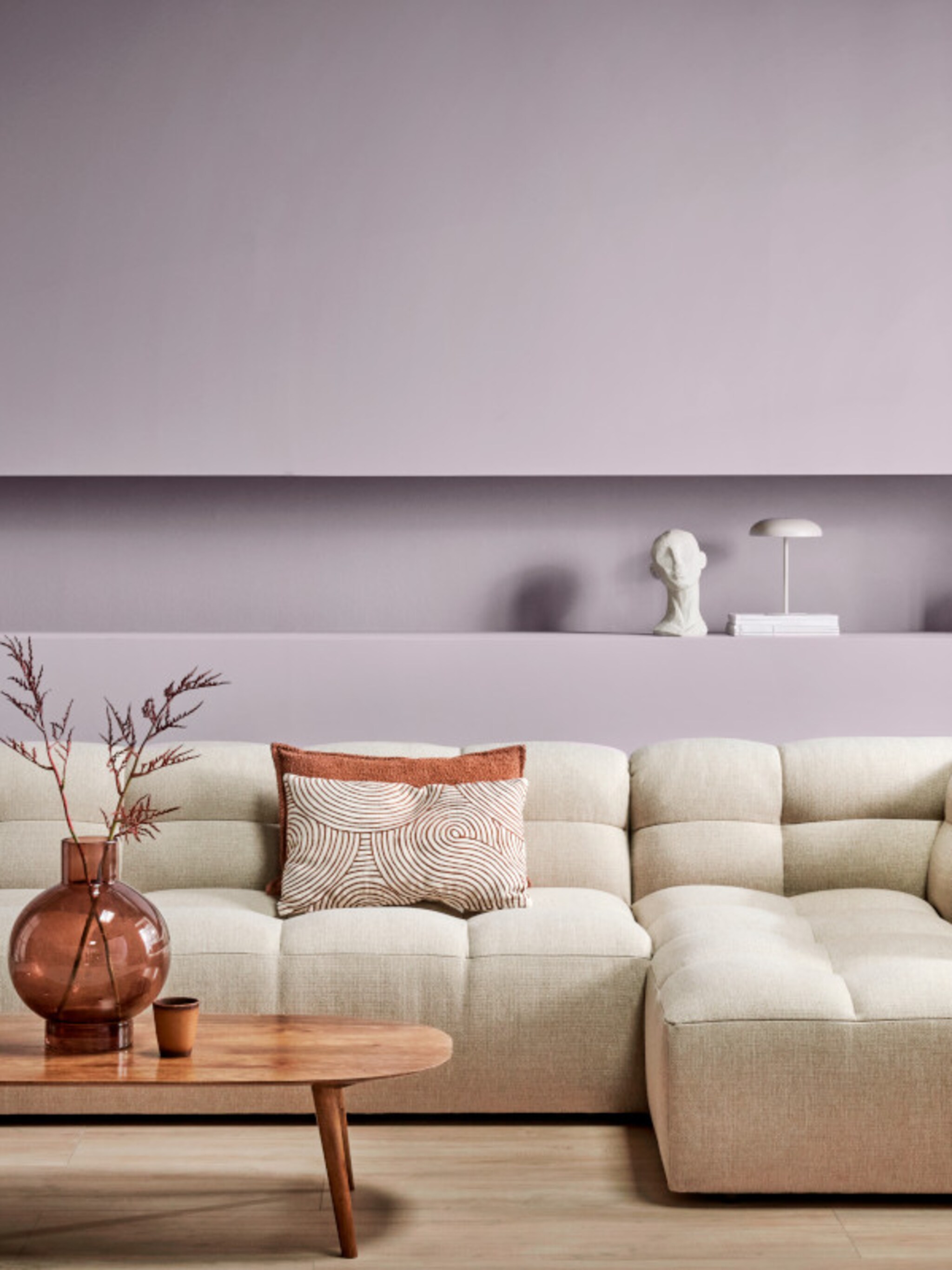 california mauve is een van de trendkleuren van dit najaar en zo pas je m toe