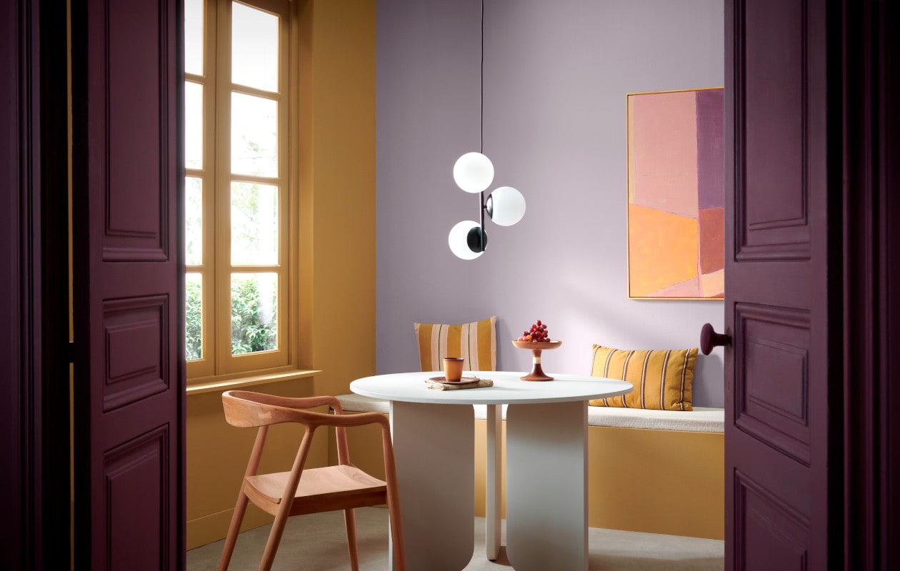 california mauve is een van de trendkleuren van dit najaar en zo pas je m toe