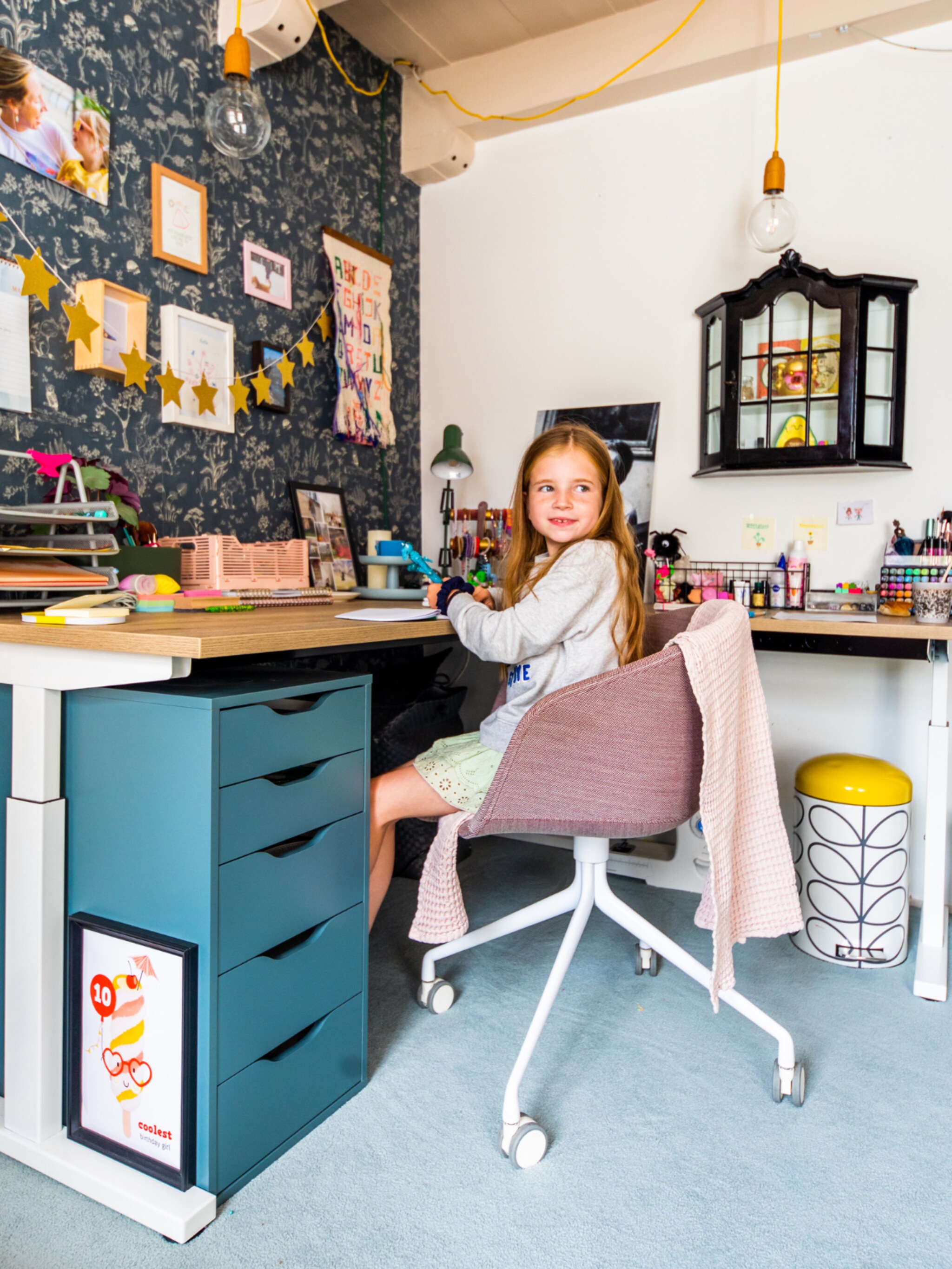 binnenkijken in eclectisch grachtenpand in leiden
