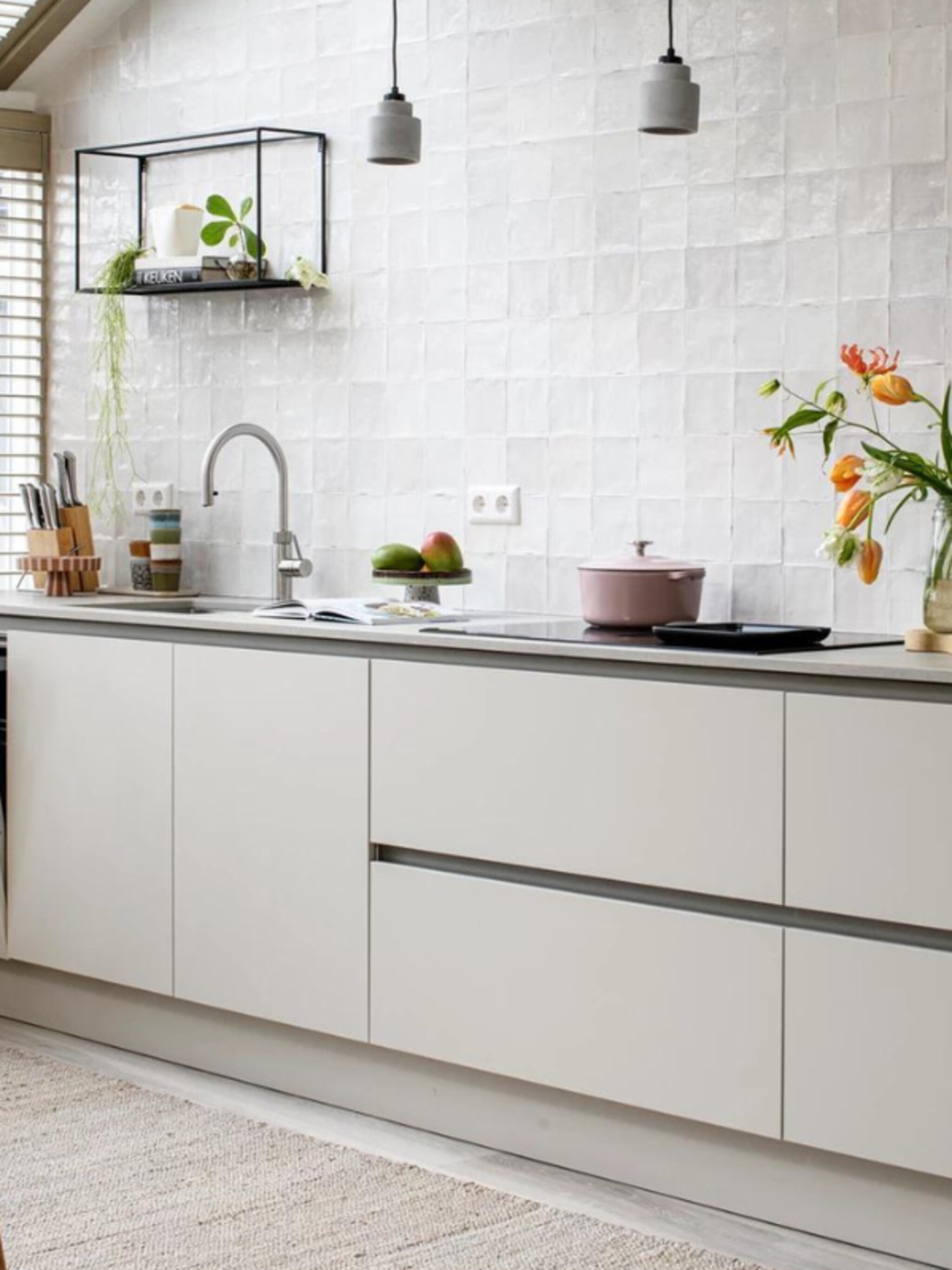 maak een handig elektriciteitsplan met de juiste stopcontacten in de keuken
