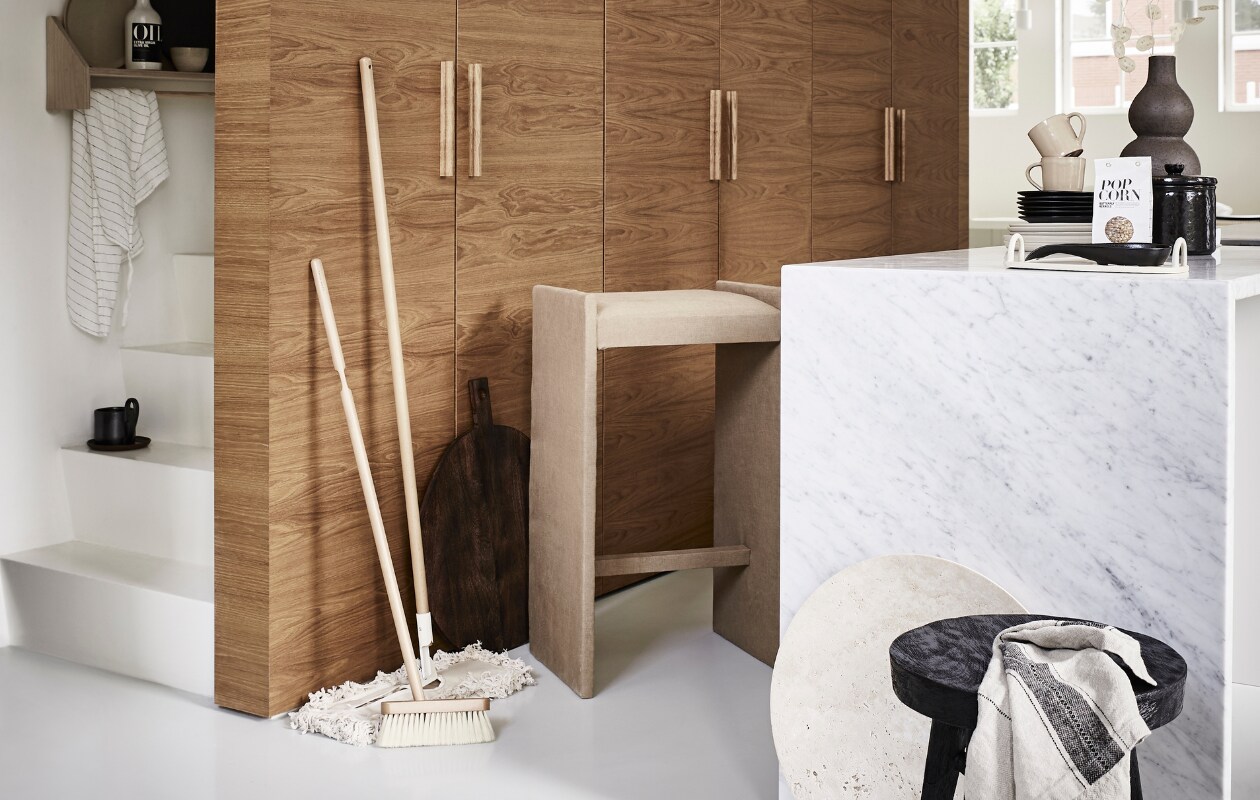 laminaat dweilen met dreft