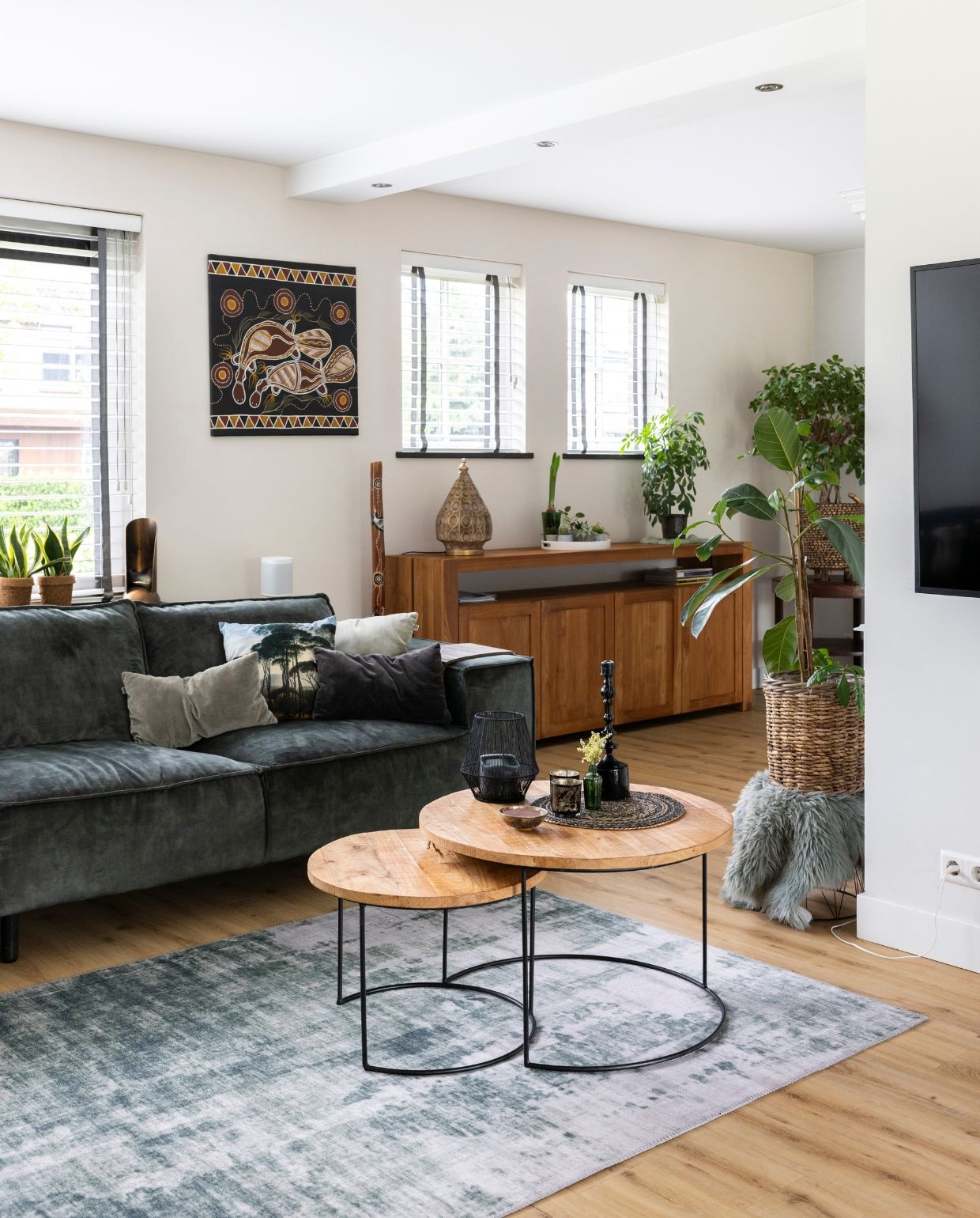 woonkamer Groot-Ammers Weer verliefd op je huis aflevering 1 seizoen 19 | styling Marianne Luning | fotografie Sonja Velda