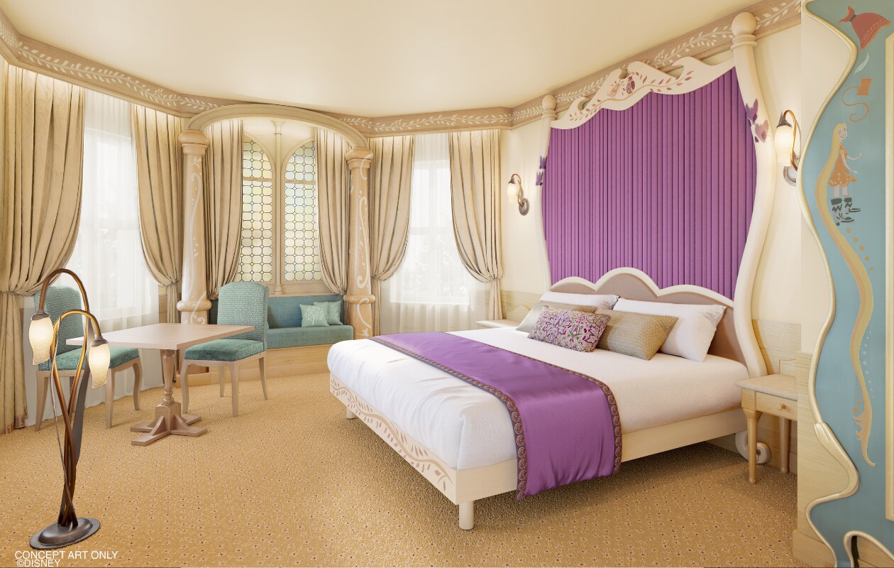 Rapunzel signature suite - Disney hotel Disney