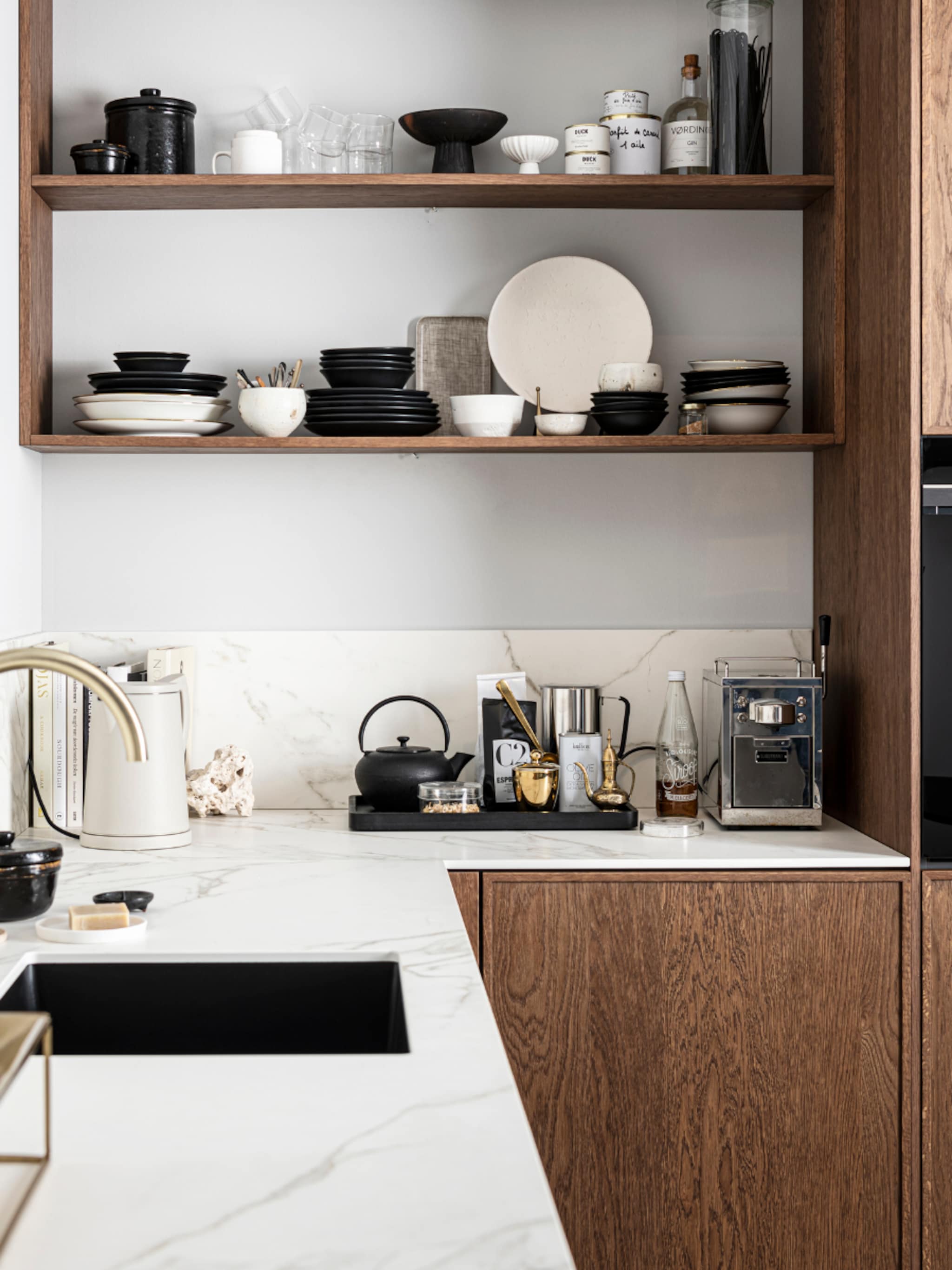 nieuwe keuken deel m efficient in met de keukendriehoek