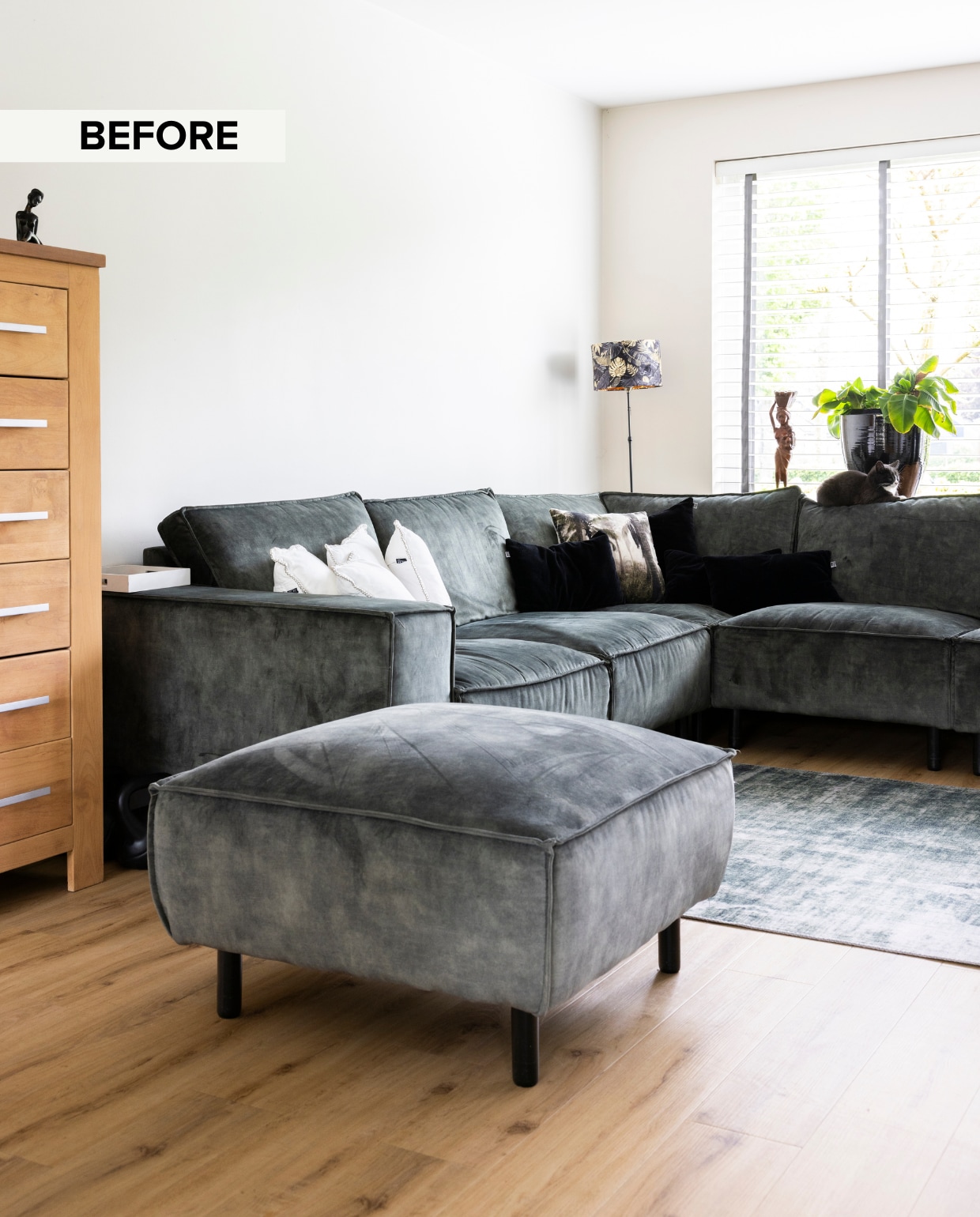 Weer verliefd op je huis aflevering 1 seizoen 19 | oude zithoek Weer verliefd op je huis aflevering 1 seizoen 19 | styling Marianne Luning | fotografie Sonja Velda