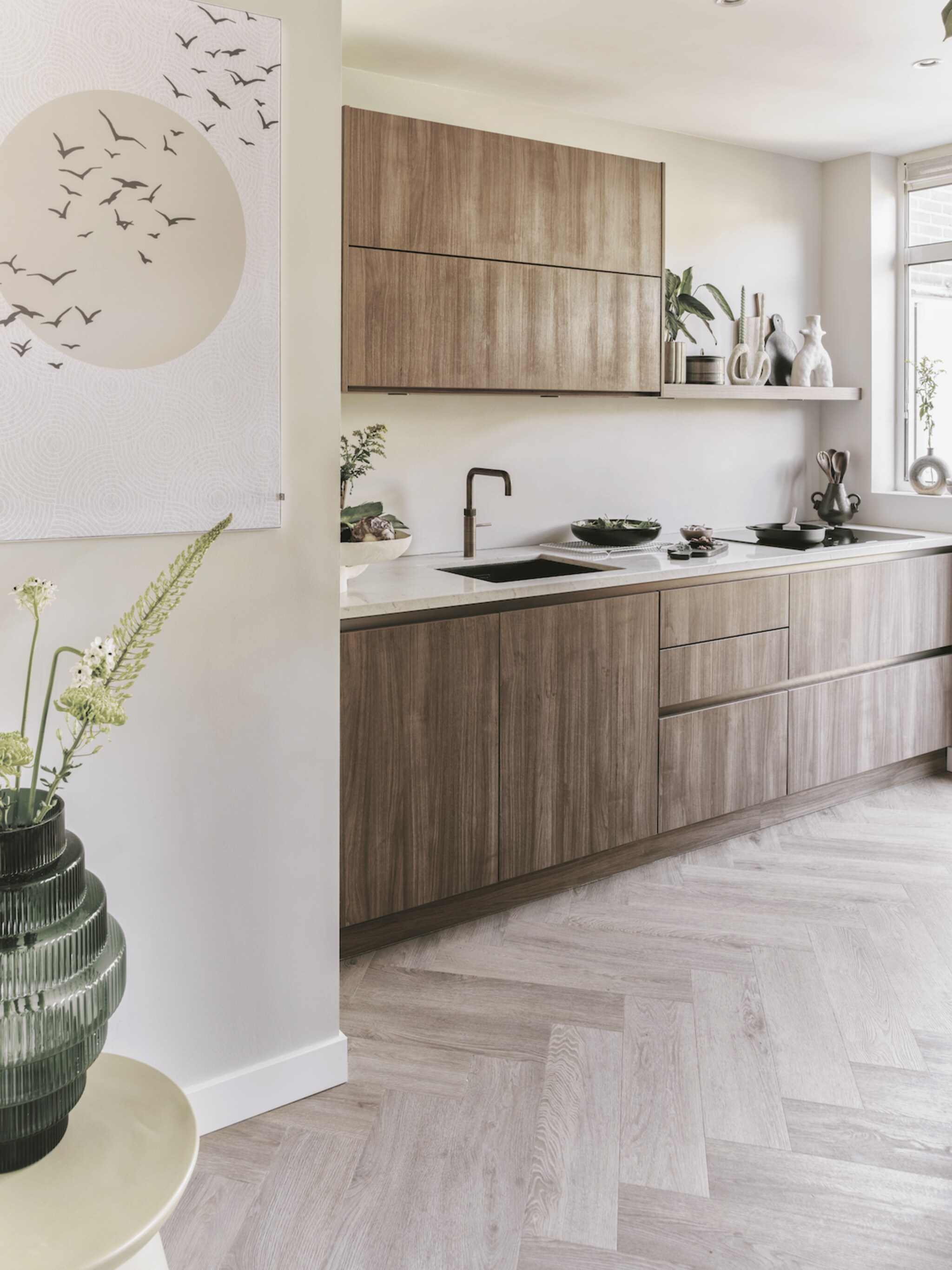 frisse start deze verouderde keuken krijgt een enorme metamorfose