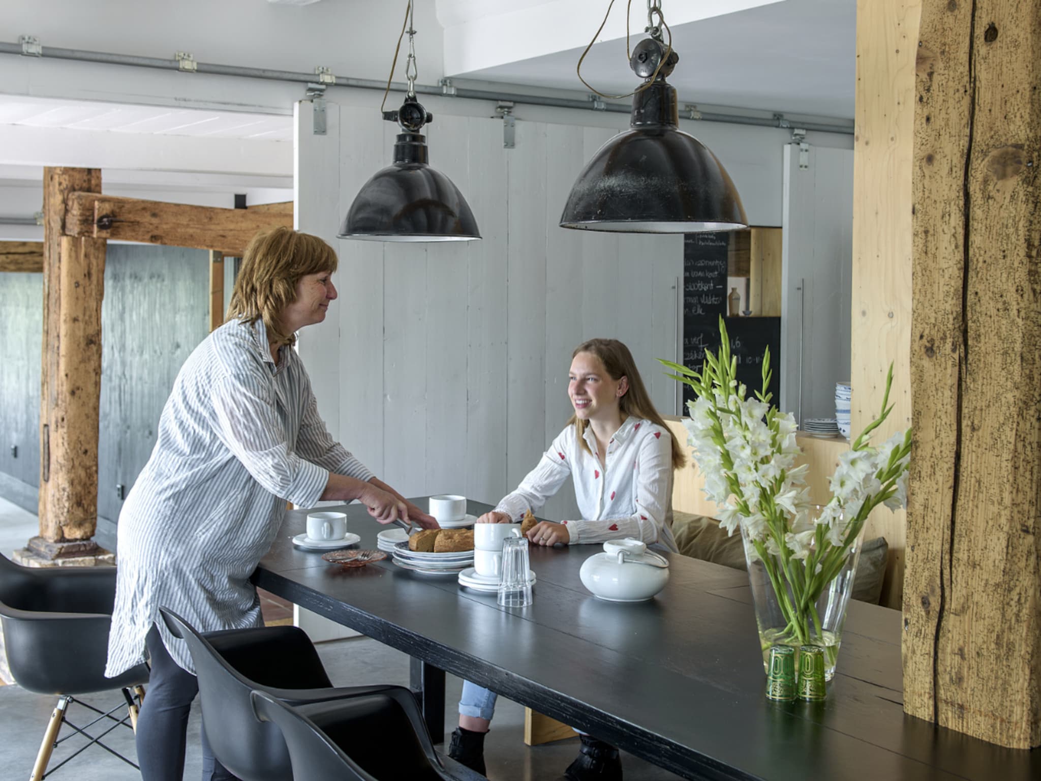 binnenkijken in een oude boerderij