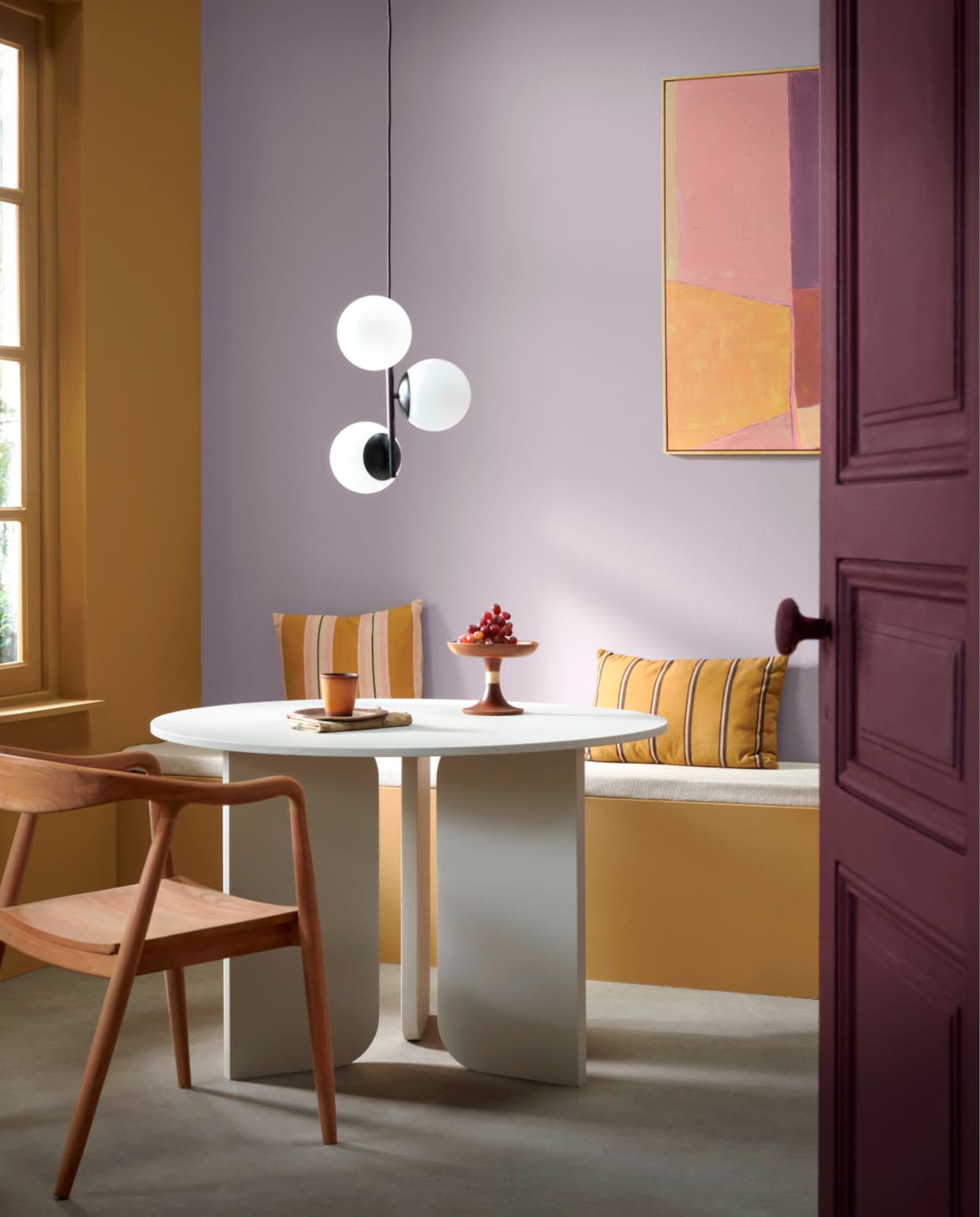 zo combineer je de trendkleur mauve op de mooiste manieren