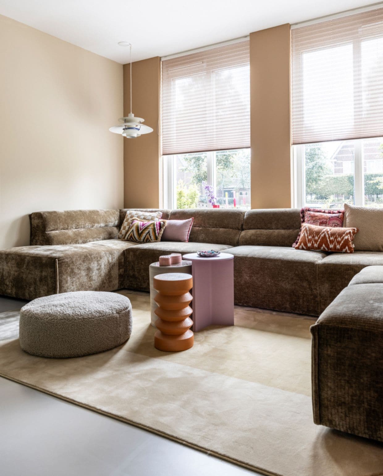 Weer verliefd op je huis aflevering 2 seizoen 19, Eva in Uitgeest, zithoek Weer verliefd op je huis aflevering 2 seizoen 19 | styling Eva van de Ven | fotografie Margriet Hoekstra