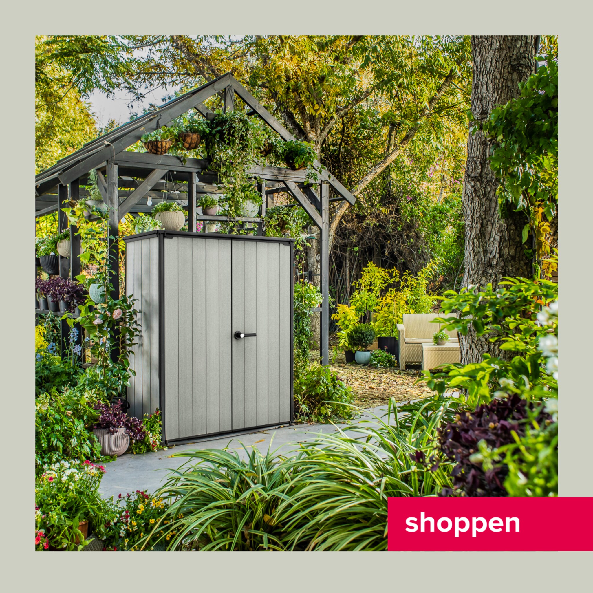 Homepage - tuin - shoppen