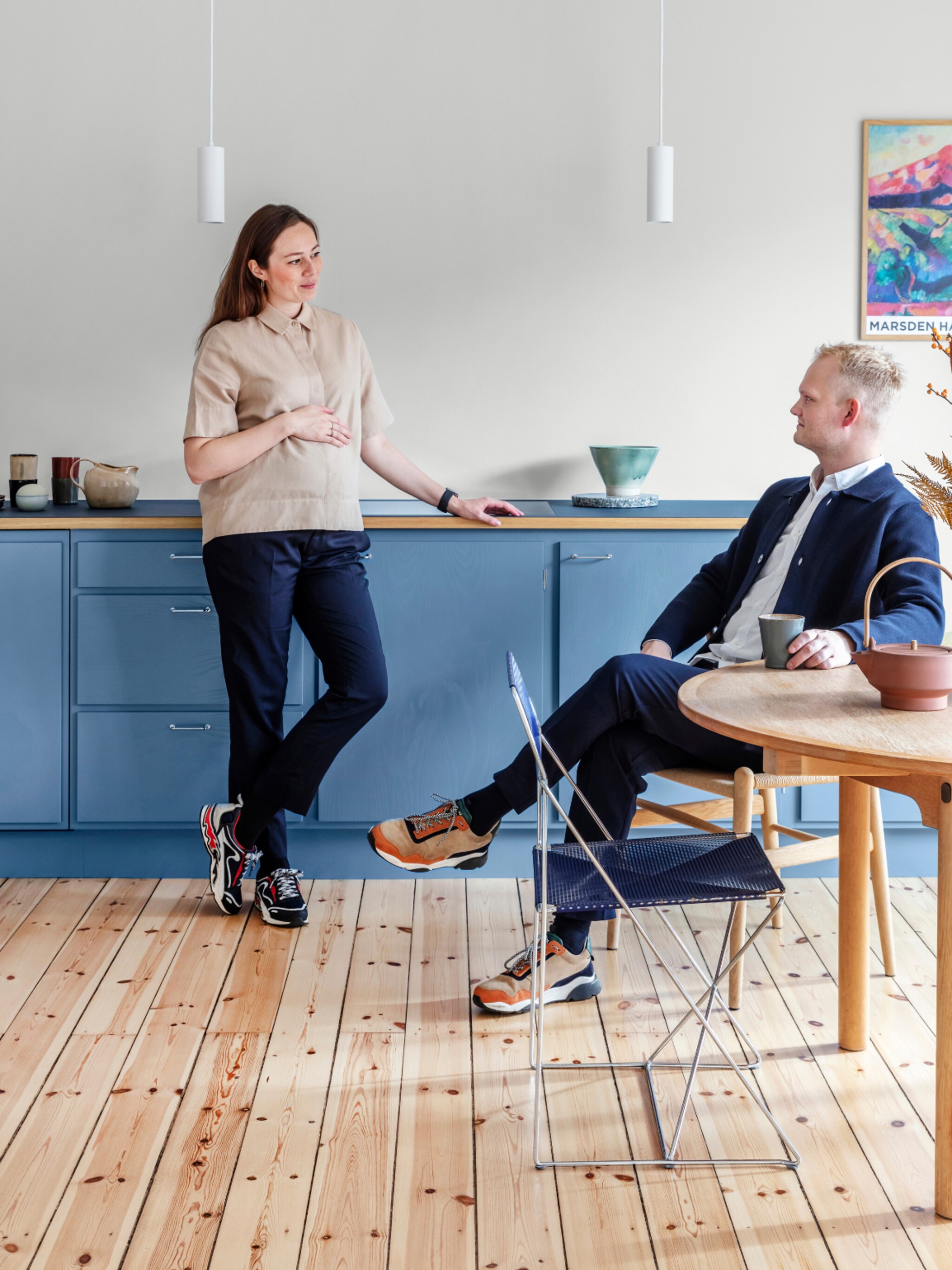 binnenkijken in een modern ingericht historisch pand in kopenhagen