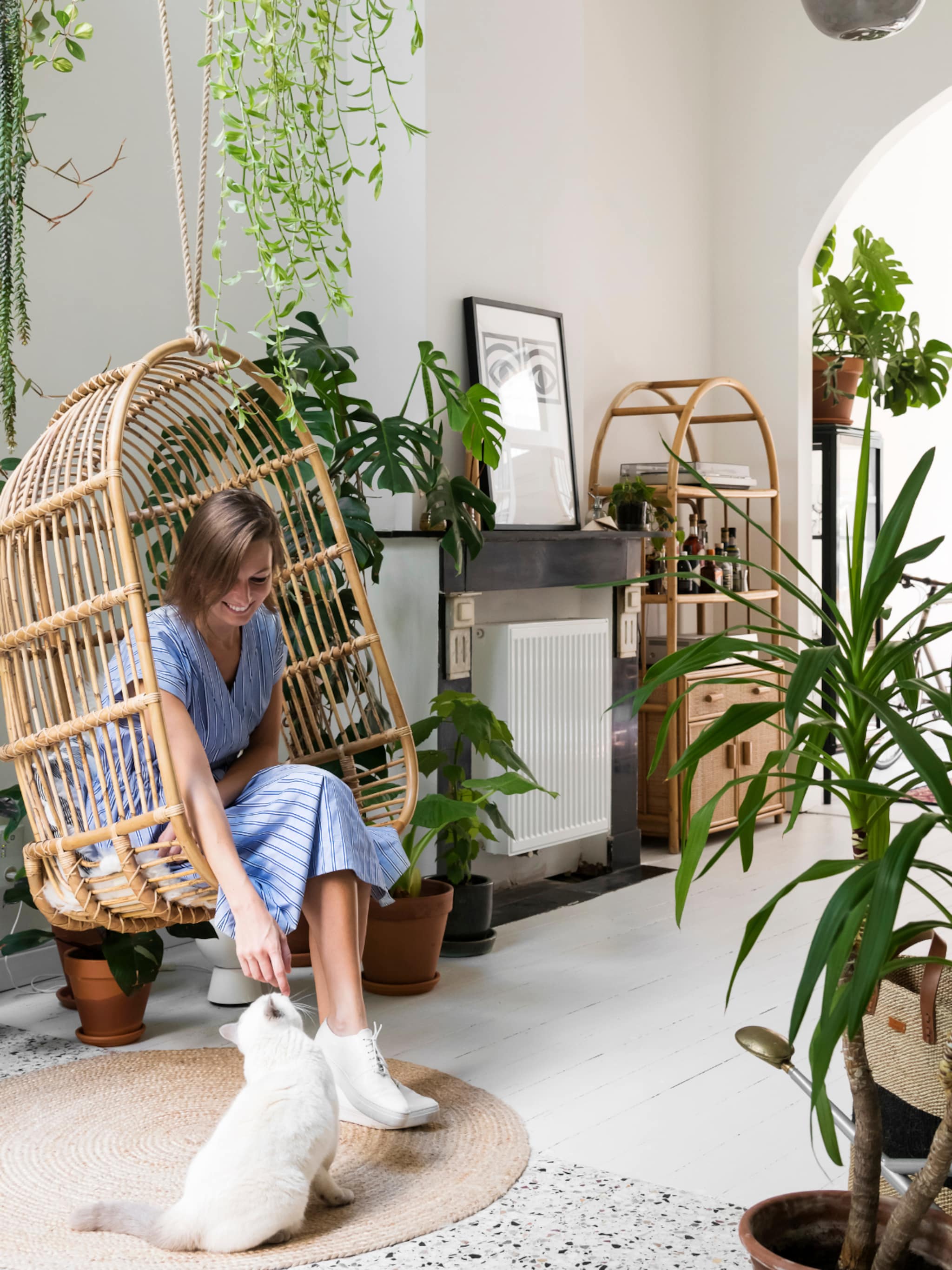 binnenkijken in een urban jungle in antwerpen