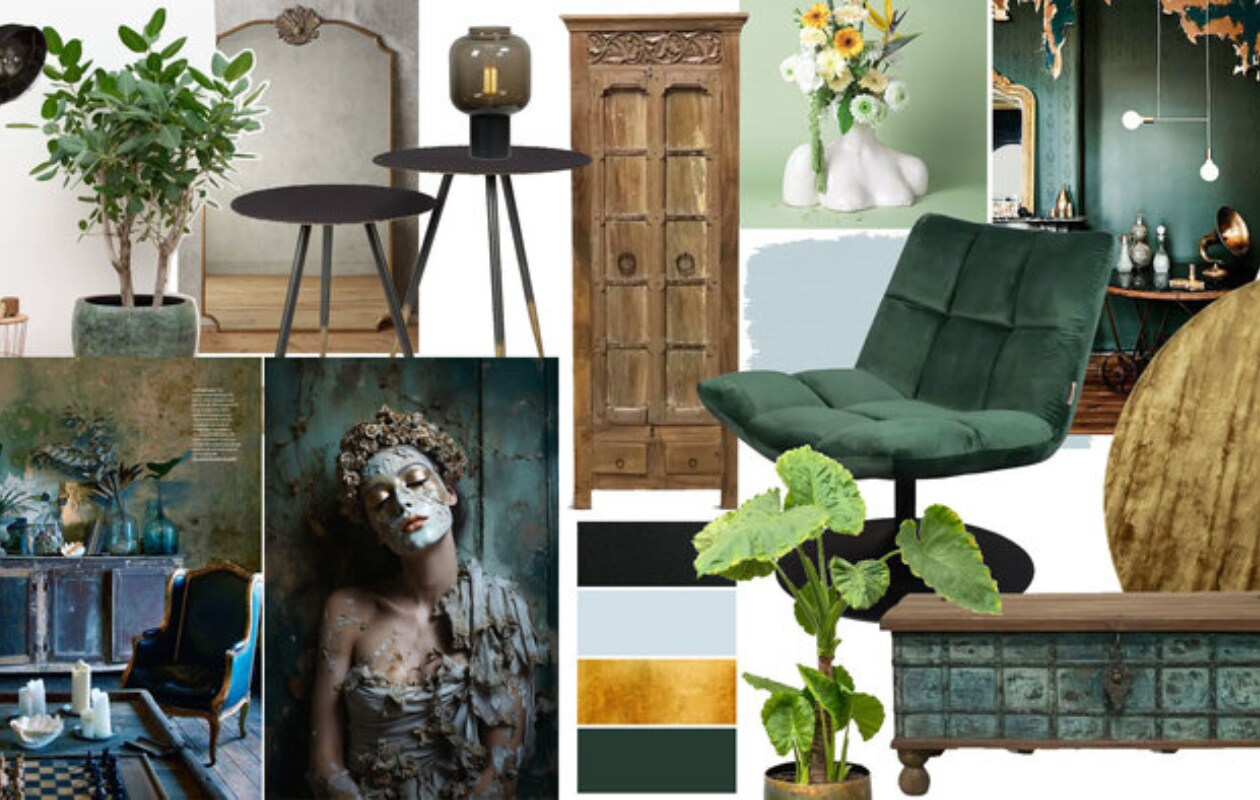 Het moodboard van Sharon: vintage meets industrieel