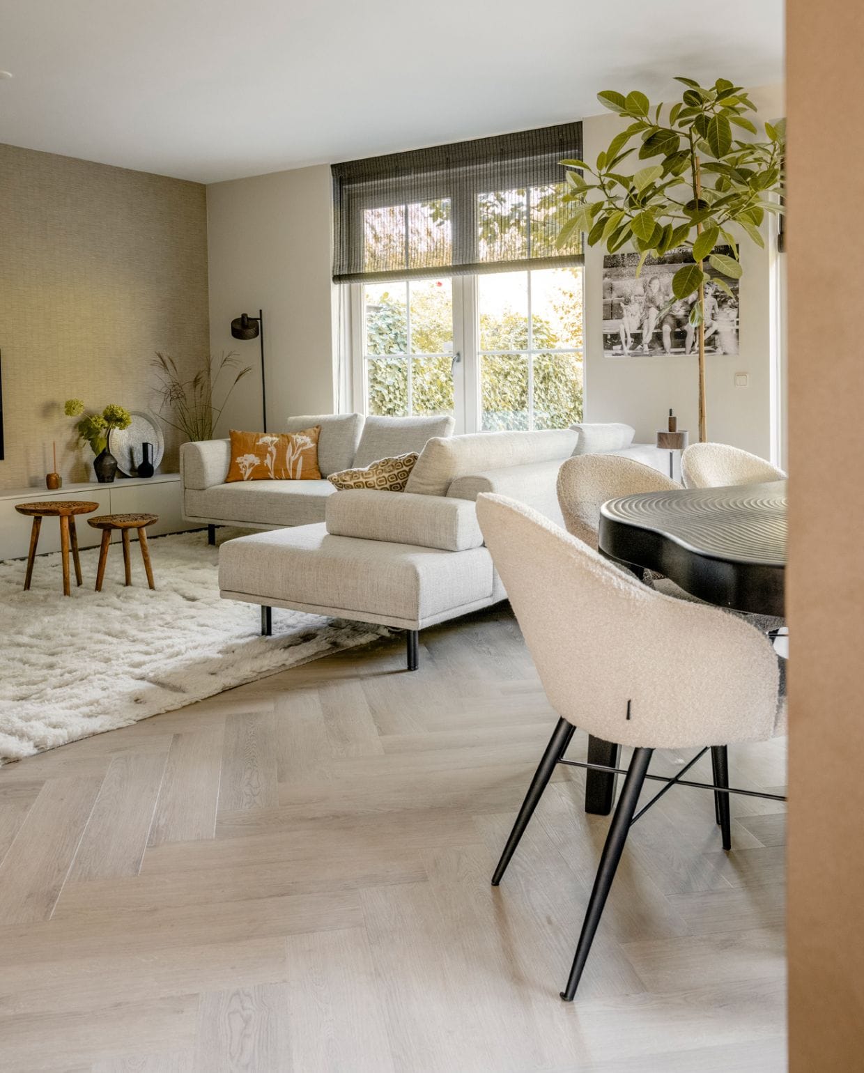 Weer verliefd op je huis aflevering 3 seizoen 19, Frans in Den Haag, zitkamer Weer verliefd op je huis aflevering 3 seizoen 19 | styling Frans Uyterlinde | fotografie Sonja Velda