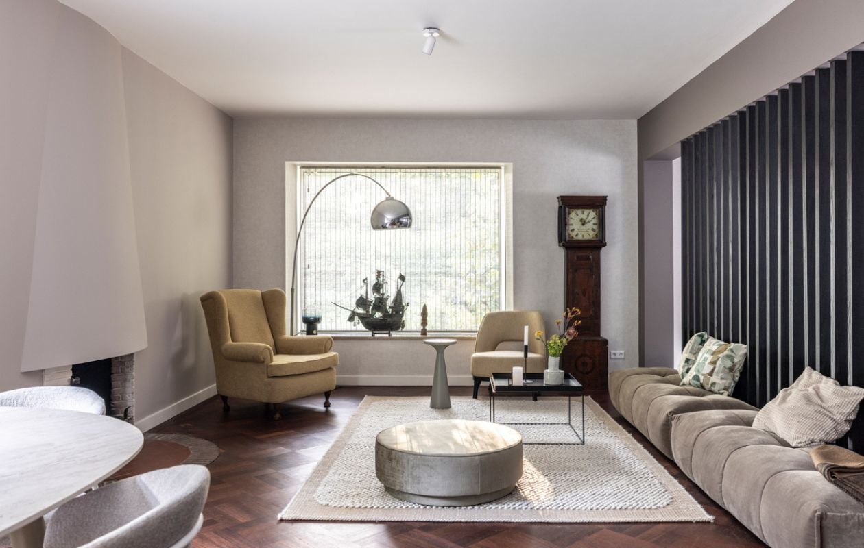 Weer verliefd op je huis aflevering 4 seizoen 19, Fietje in Hilversum, zitkamer Weer verliefd op je huis aflevering 4 seizoen 19 | styling Fietje Bruijn | fotografie Margriet Hoekstra