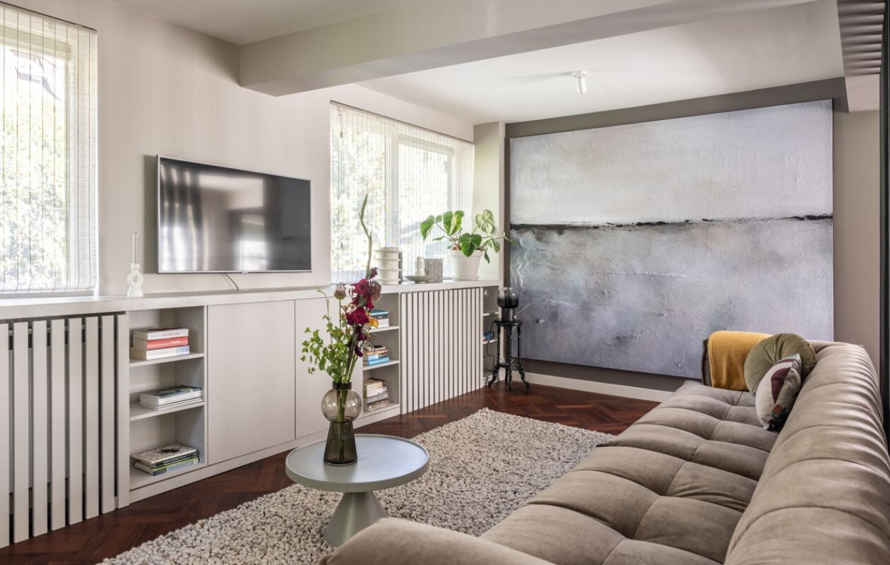 Weer verliefd op je huis aflevering 4 seizoen 19, Fietje in Hilversum, zithoek Weer verliefd op je huis aflevering 4 seizoen 19 | styling Fietje Bruijn | fotografie Margriet Hoekstra