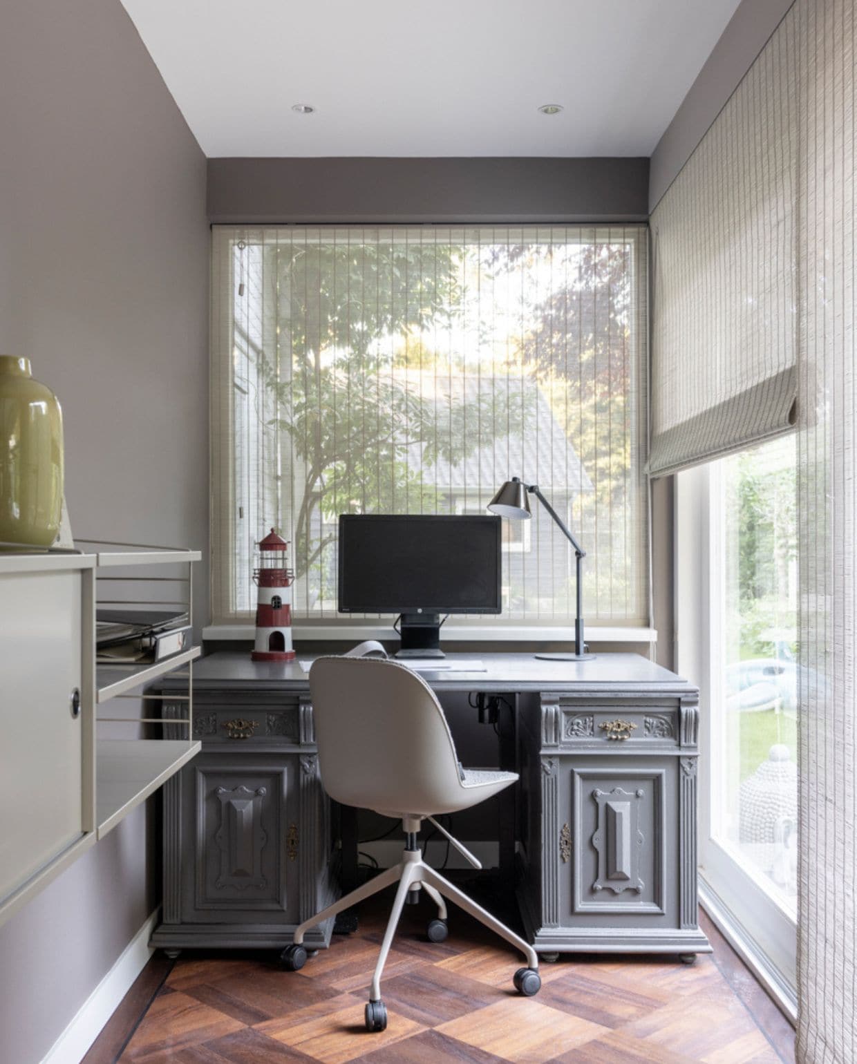 Weer verliefd op je huis aflevering 4 seizoen 19, Fietje in Hilversum, werkkamer Weer verliefd op je huis aflevering 4 seizoen 19 | styling Fietje Bruijn | fotografie Margriet Hoekstra