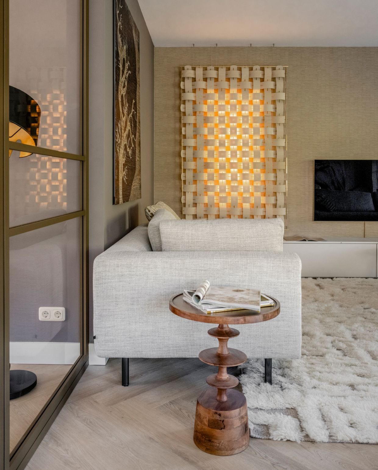 Weer verliefd op je huis aflevering 3 seizoen 19, Frans in Den Haag, zitkamer Weer verliefd op je huis aflevering 3 seizoen 19 | styling Frans Uyterlinde | fotografie Sonja Velda