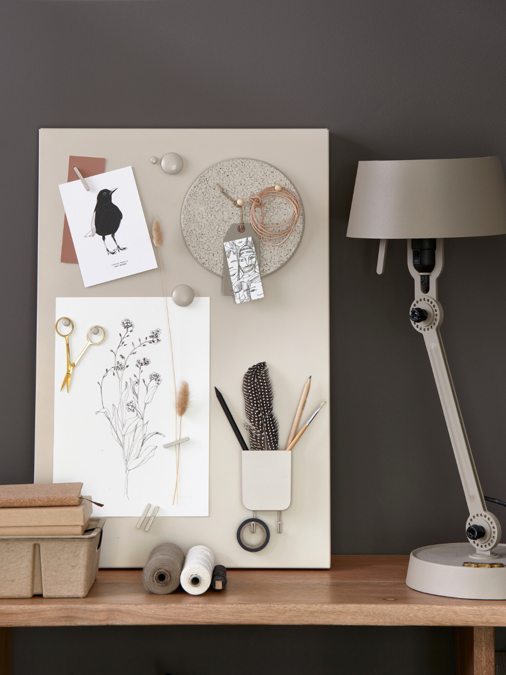diy ton sur ton memobord