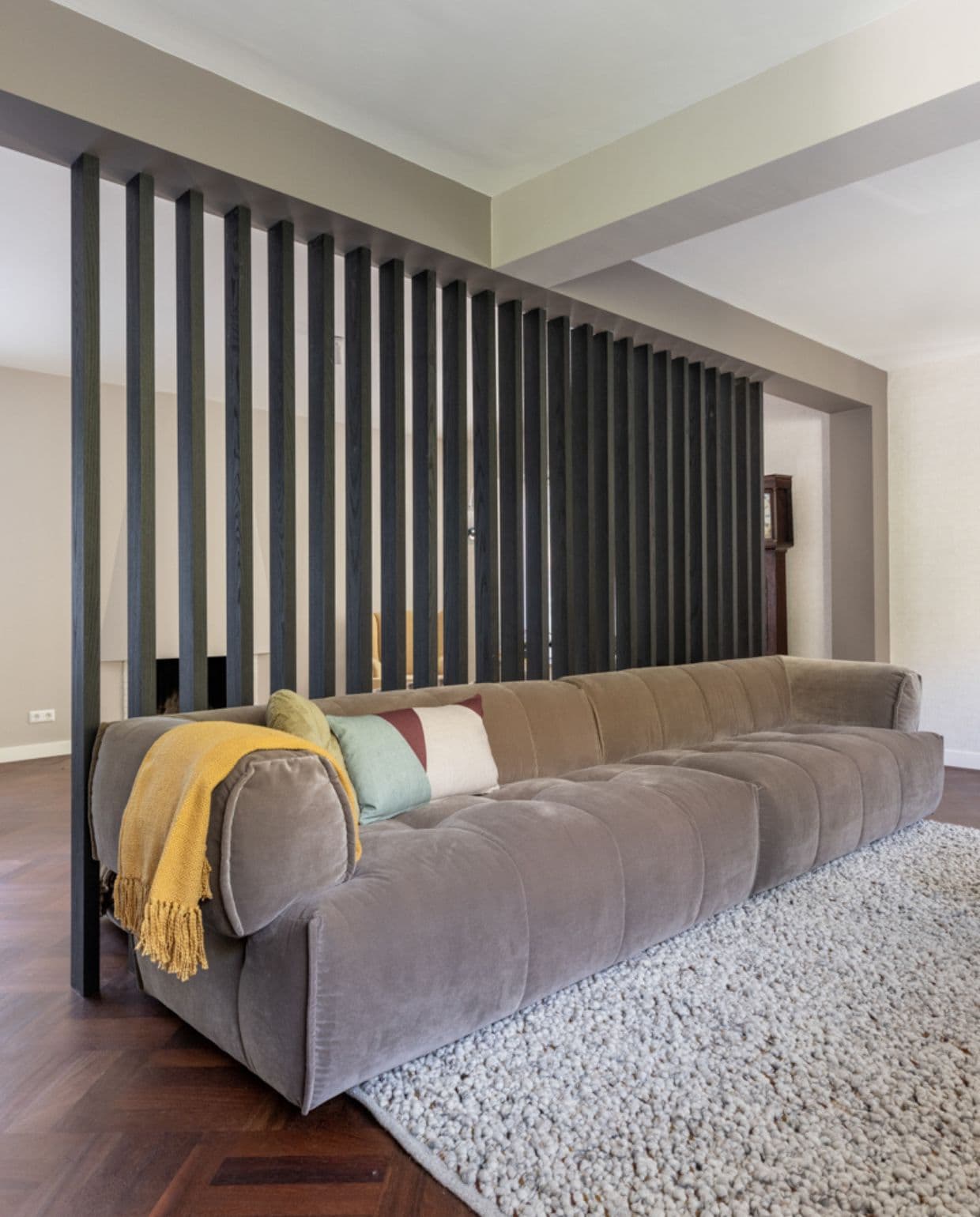 Weer verliefd op je huis aflevering 4 seizoen 19, Fietje in Hilversum, roomdivider Weer verliefd op je huis aflevering 4 seizoen 19 | styling Fietje Bruijn | fotografie Margriet Hoekstra