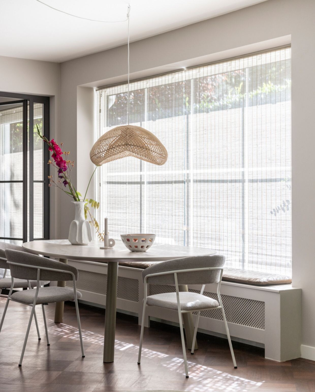 Weer verliefd op je huis aflevering 4 seizoen 19, Fietje in Hilversum, eethoek Weer verliefd op je huis aflevering 4 seizoen 19 | styling Fietje Bruijn | fotografie Margriet Hoekstra