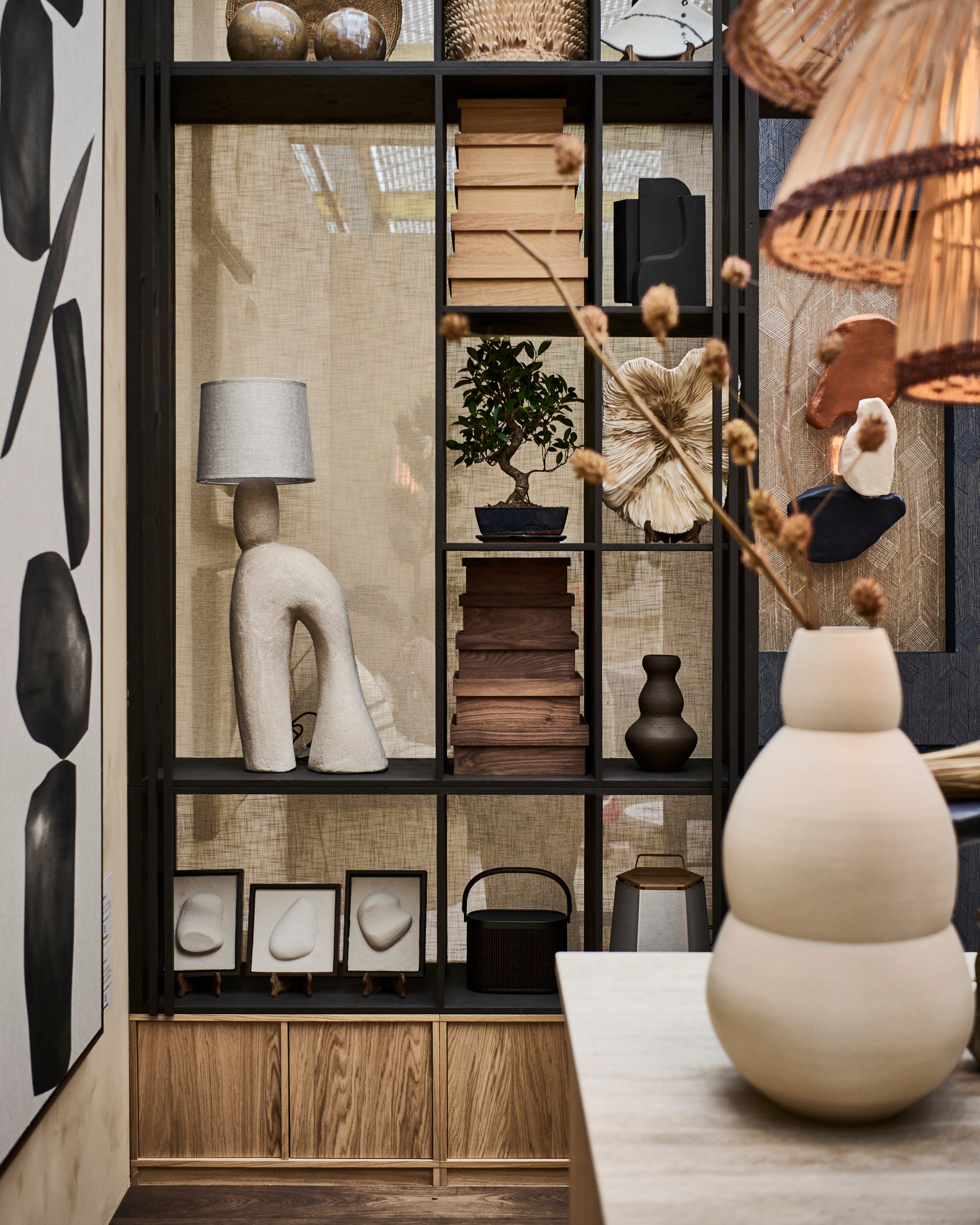 vt wonen&amp;design beurs 2023 Midnight Japandi van Liza vtwonen | Fotografie Sjoerd Eickmans, styling Liza Wassenaar