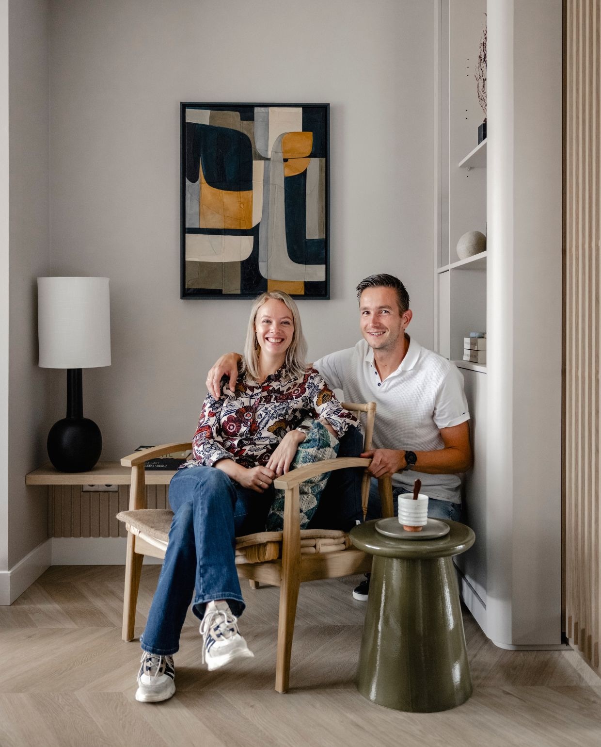 Weer verliefd op je huis aflevering 5 seizoen 19, bewoners Urk Weer verliefd op je huis aflevering 5 seizoen 19 | styling Liza Wassenaar | fotografie Sonja Velda