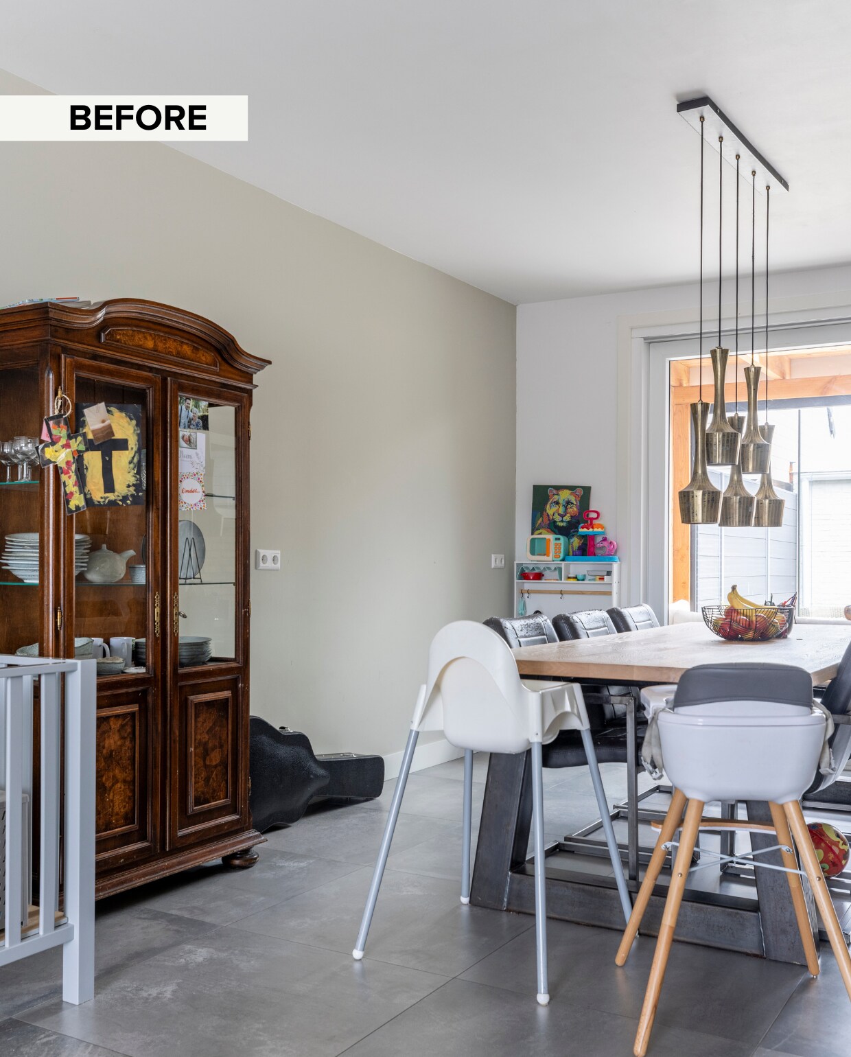 Weer verliefd op je huis aflevering 5 seizoen 19, Liza op Urk, oude eethoek Weer verliefd op je huis aflevering 5 seizoen 19 | styling Liza Wassenaar | fotografie Sonja Velda