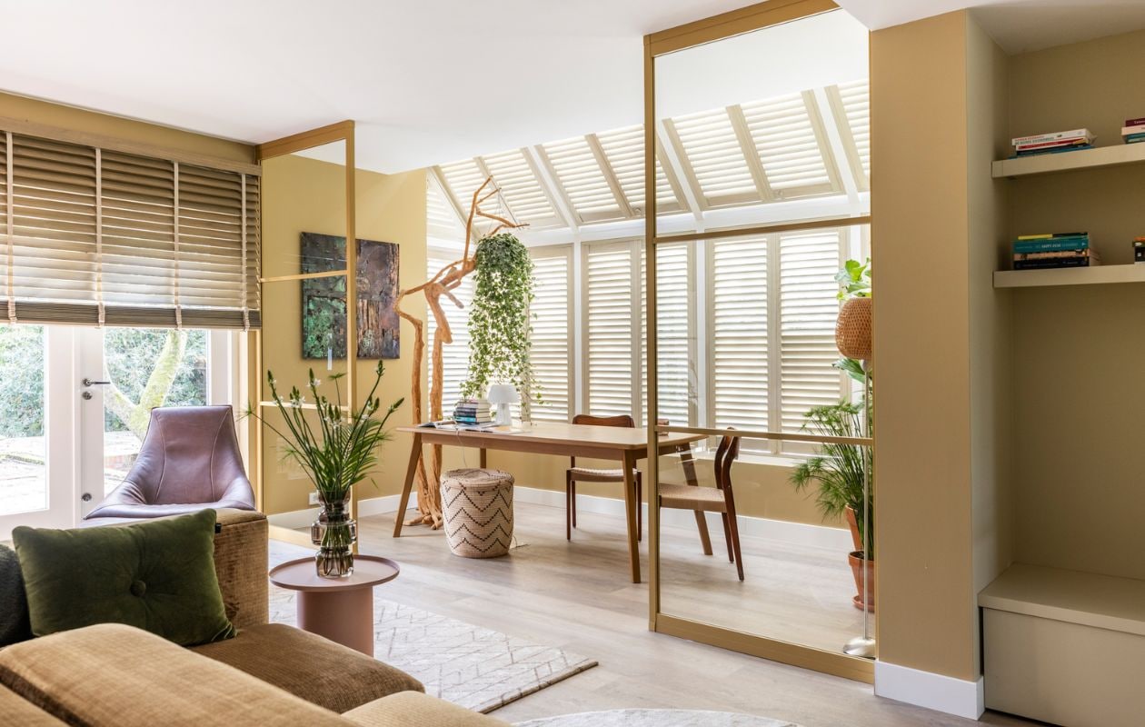 Weer verliefd op je huis aflevering 6 seizoen 19, stylist Frans in Sint Pancras, werkplek