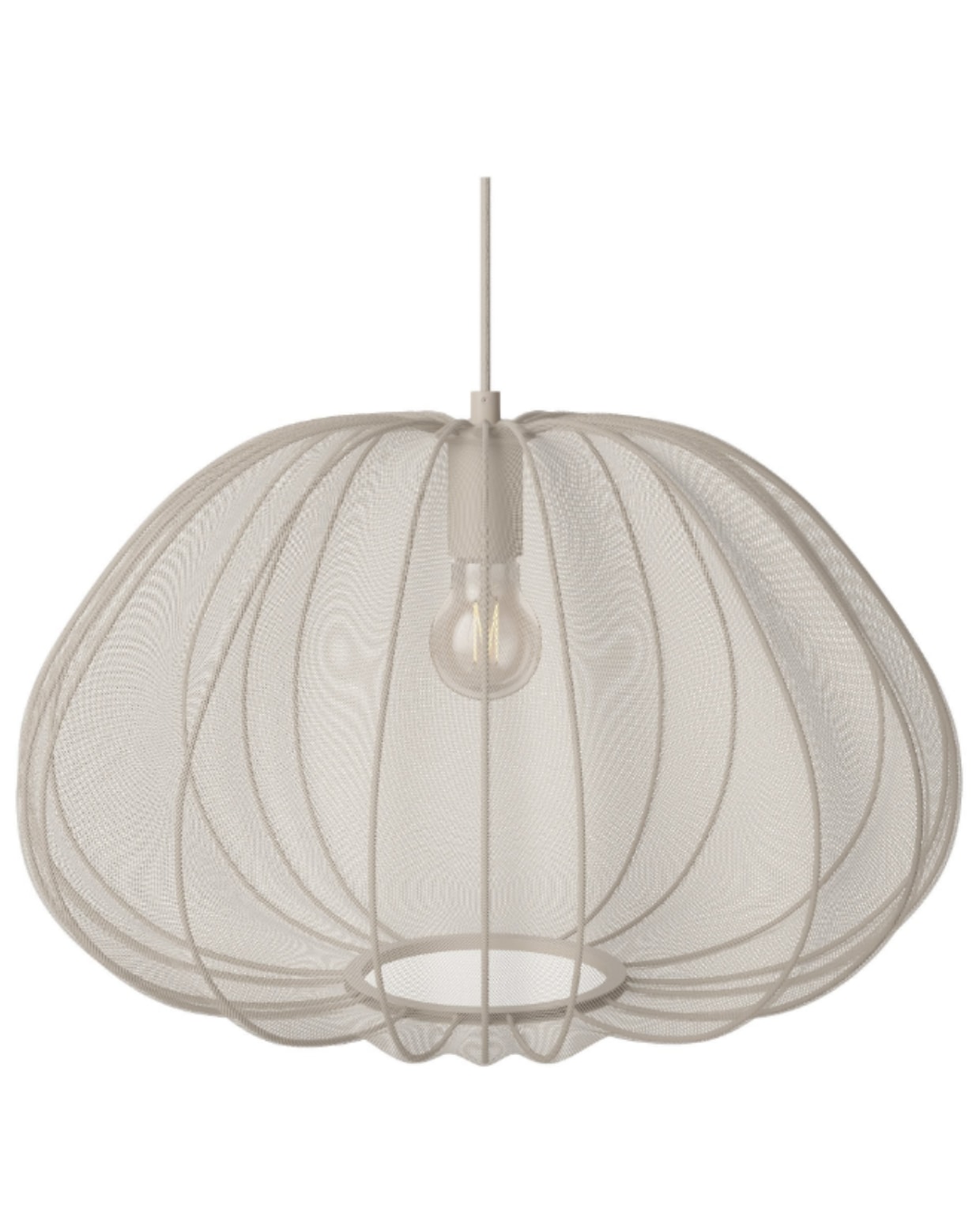 bolia balloon hanglamp - ø 49,5 cm - ivory vtwonen