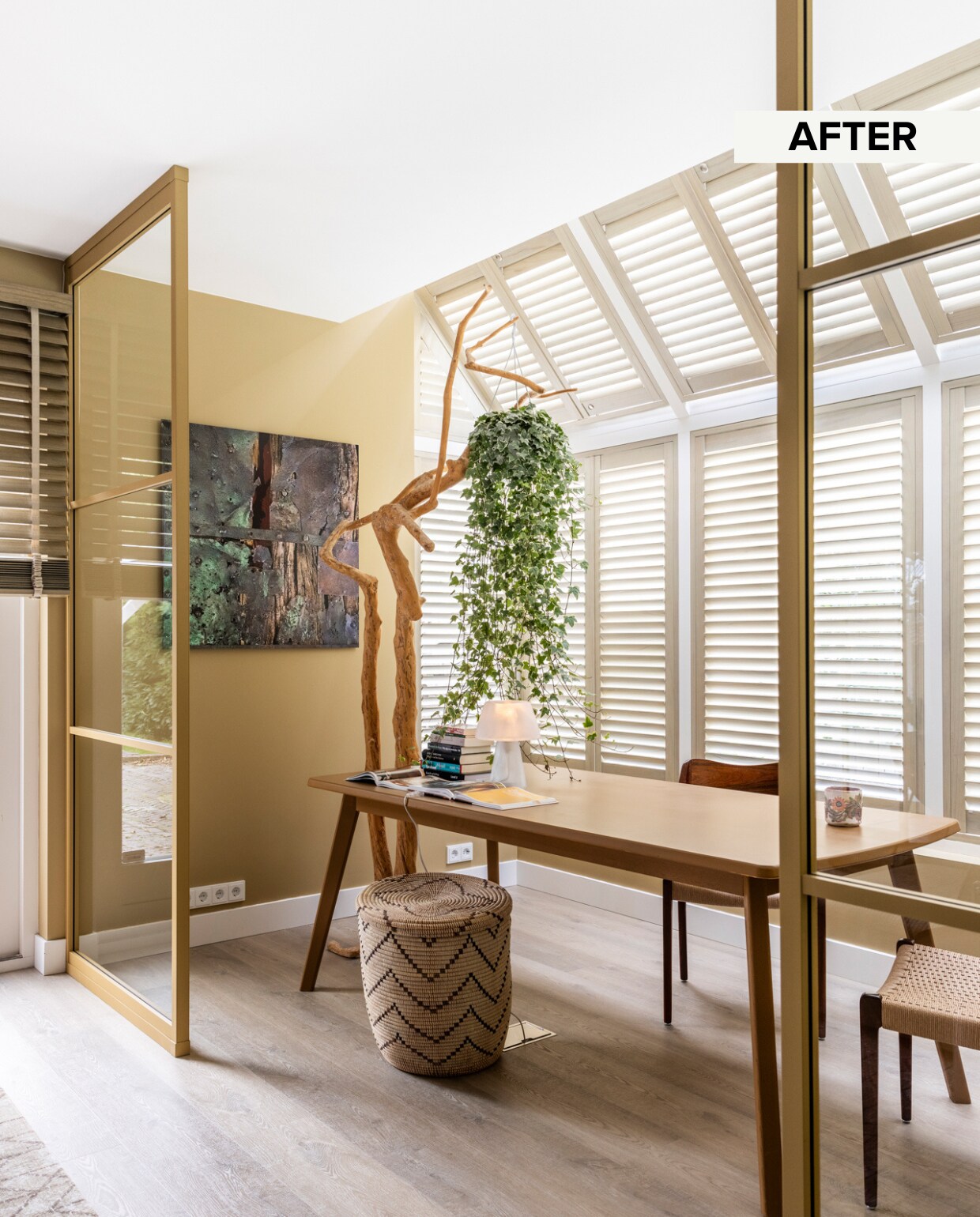 Weer verliefd op je huis aflevering 6 seizoen 19, Frans in Sint Pancras, serre Weer verliefd op je huis aflevering 6 seizoen 19 | styling Frans Uyterlinde | fotografie Margriet Hoekstra