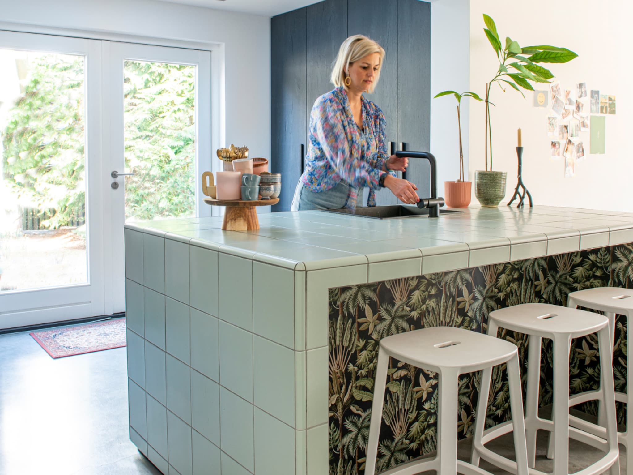 binnenkijken in jaren vijftig bungalow