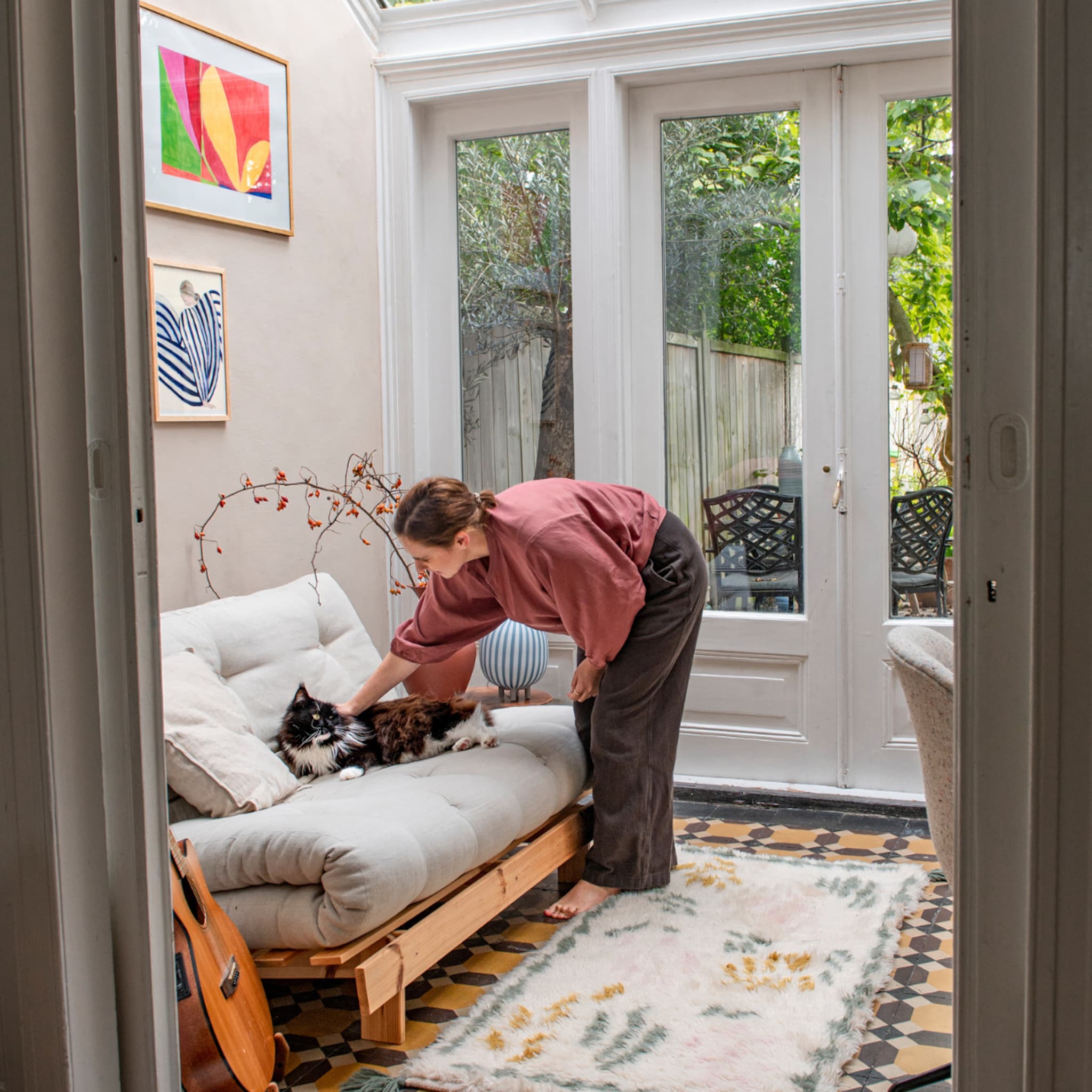 binnenkijken in een zelf gestyleerd herenhuis