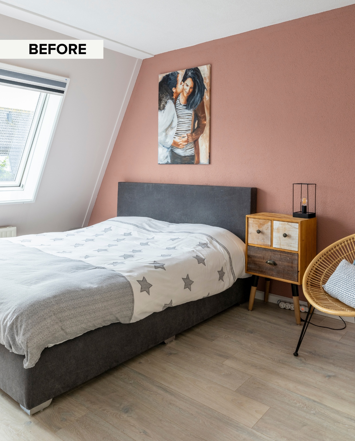 Weer verliefd op je huis aflevering 7 seizoen 19, Eva in Houten, oude slaapkamer Weer verliefd op je huis aflevering 7 seizoen 19 | styling Eva van de Ven | fotografie Margriet Hoekstra