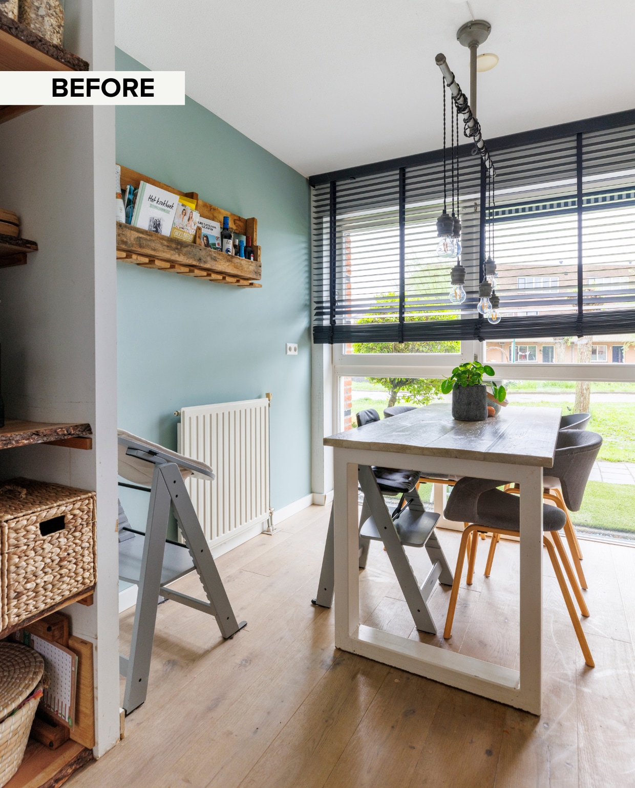 Weer verliefd op je huis aflevering 7 seizoen 19, Eva in Houten, oude eethoek Weer verliefd op je huis aflevering 7 seizoen 19 | styling Eva van de Ven | fotografie Margriet Hoekstra