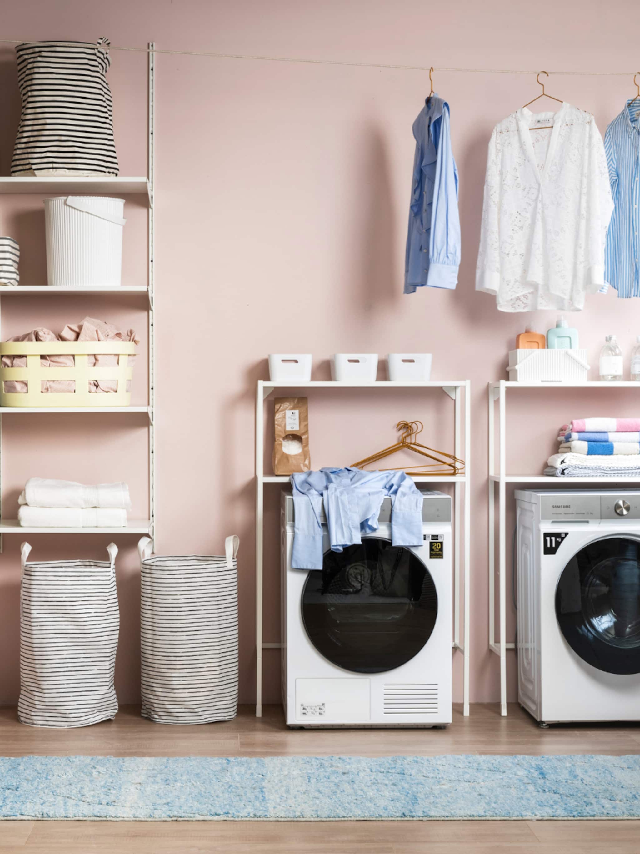 steengoed idee deze hack voorkomt dat de wasmachine ervandoor trilt
