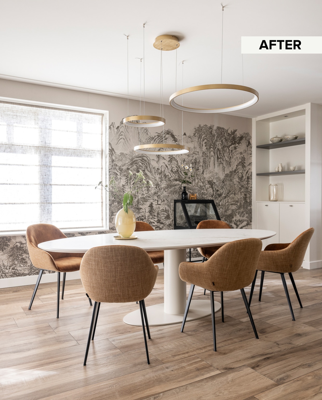 Weer verliefd op je huis aflevering 8 seizoen 19, Frans in Vlijmen, eetkamer Weer verliefd op je huis aflevering 8 seizoen 19 | styling Frans Uyterlinde | fotografie Margriet Hoekstra