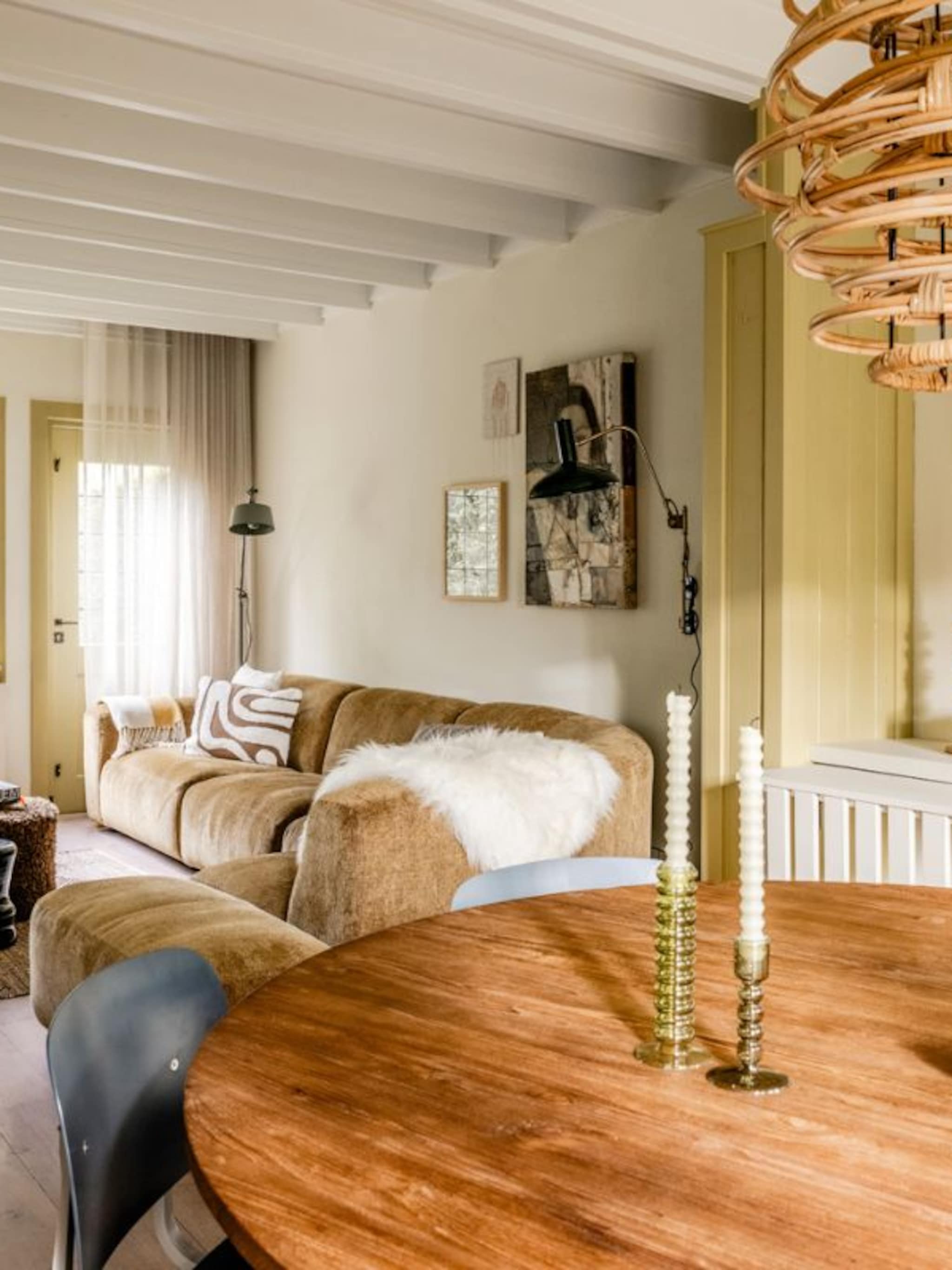 slimme stylingtips voor een lange muur