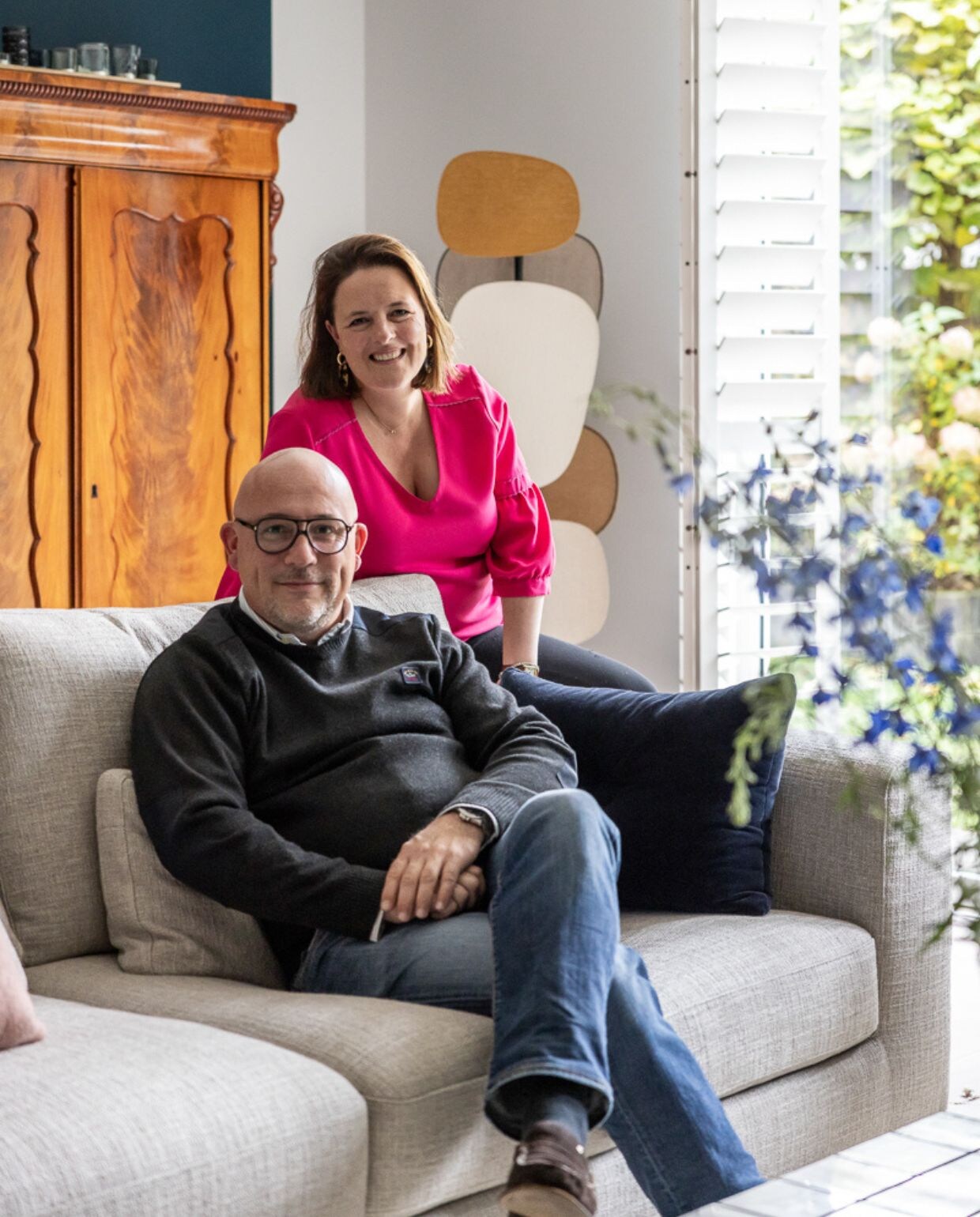 Weer verliefd op je huis aflevering 11 seizoen 19, Marianne in Leusden, bewoners Weer verliefd op je huis aflevering 11 seizoen 19 | styling Marianne Luning | fotografie Margriet Hoekstra