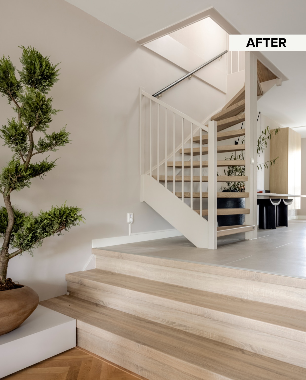 Weer verliefd op je huis aflevering 10 seizoen 19, Liza in Rotterdam, trap Weer verliefd op je huis aflevering 10 seizoen 19 | styling Liza Wassenaar | fotografie Sonja Velda